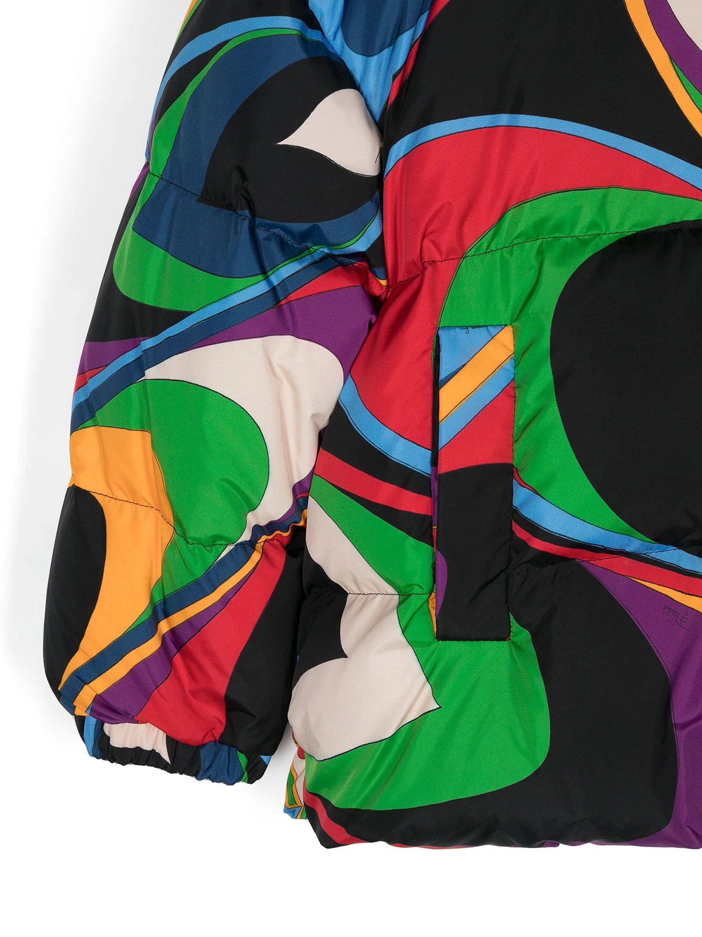 puffer in multicolor polyamide - Image 3