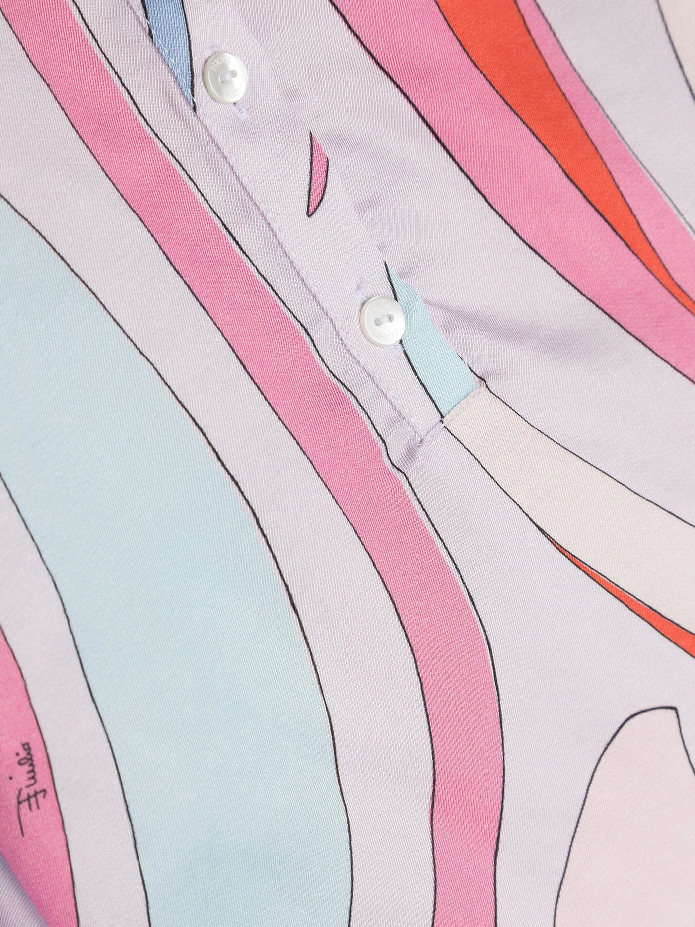 Shirt in multicolor viscose - Image 3