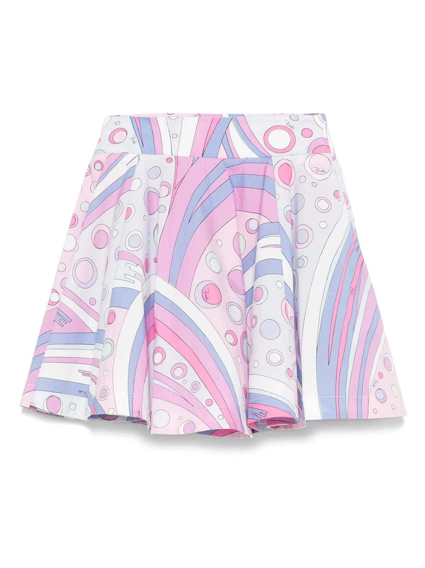 Skirt in multicolor cotton - Image 10