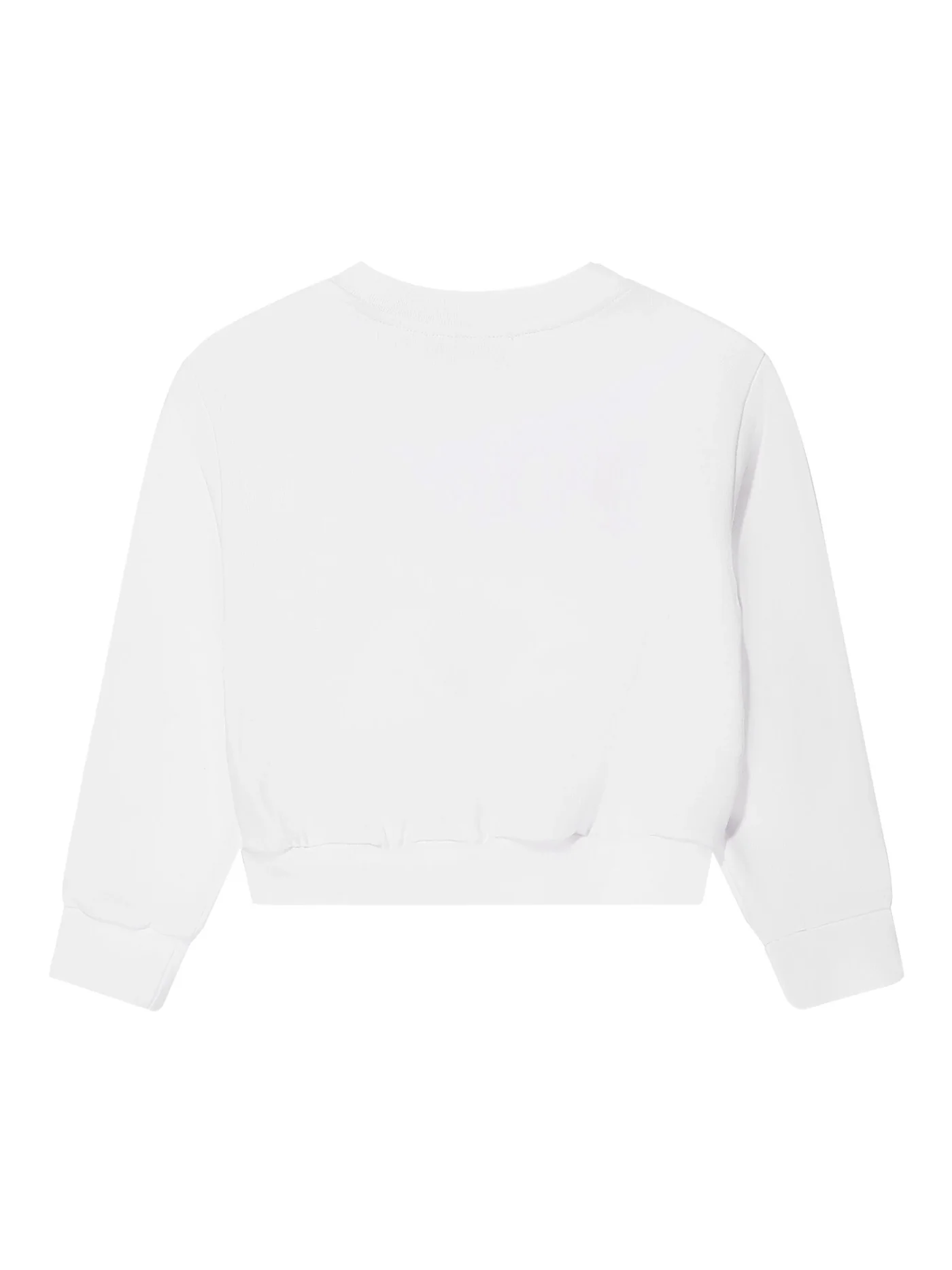 Sweatshirt in white cotton - Image 2