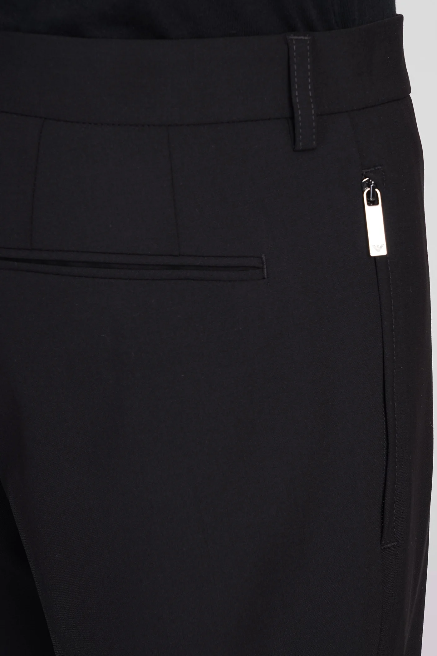 Pants in black wool - Image 5