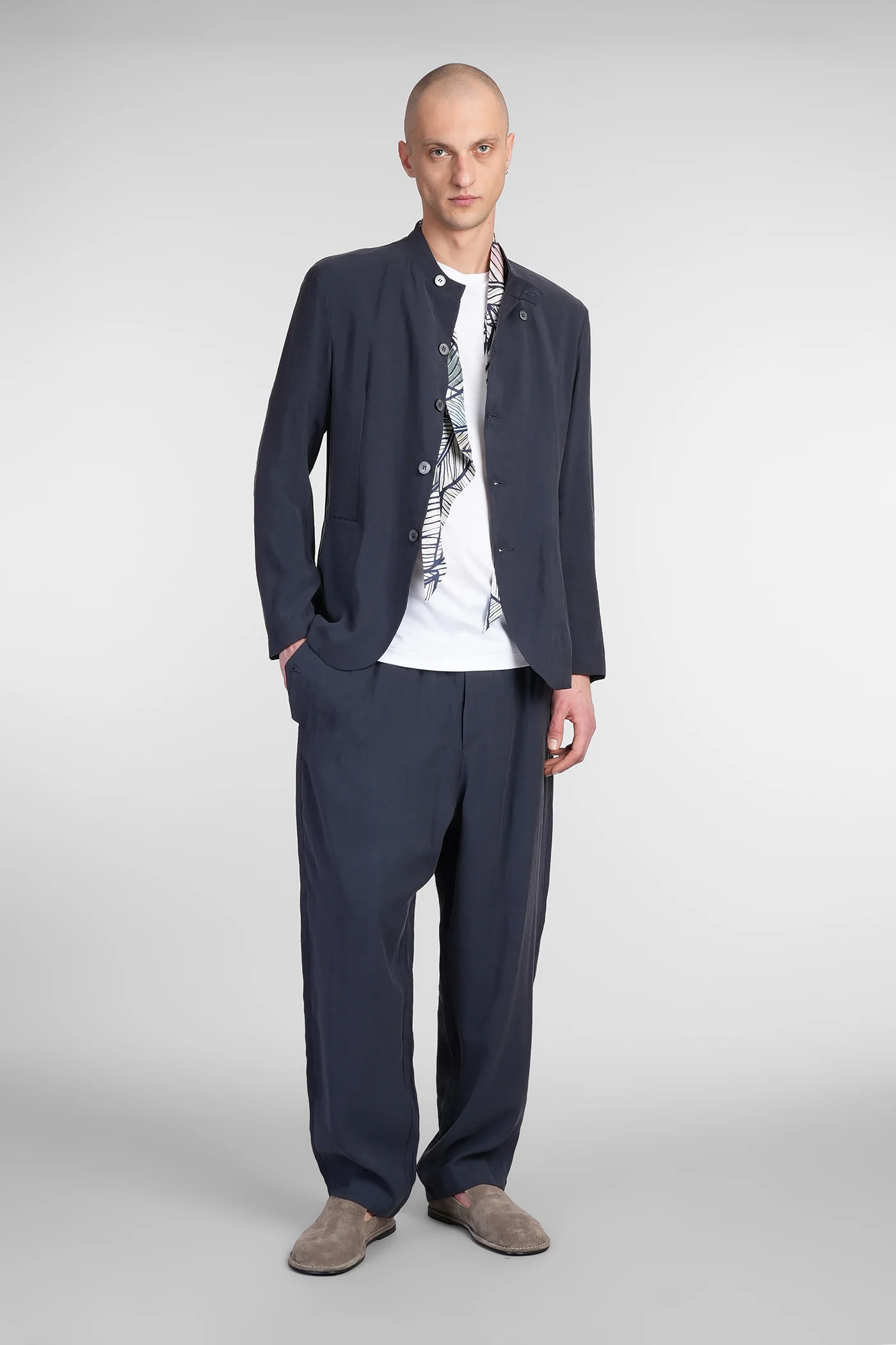 Pants in blue Modal - Image 2