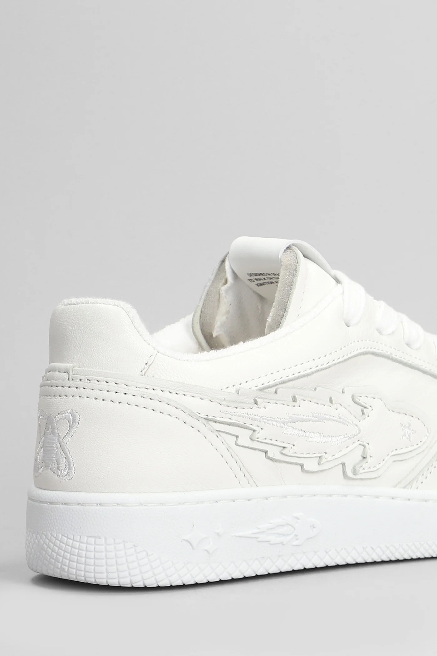 Egg Rocket Sneakers in white leather - Image 5