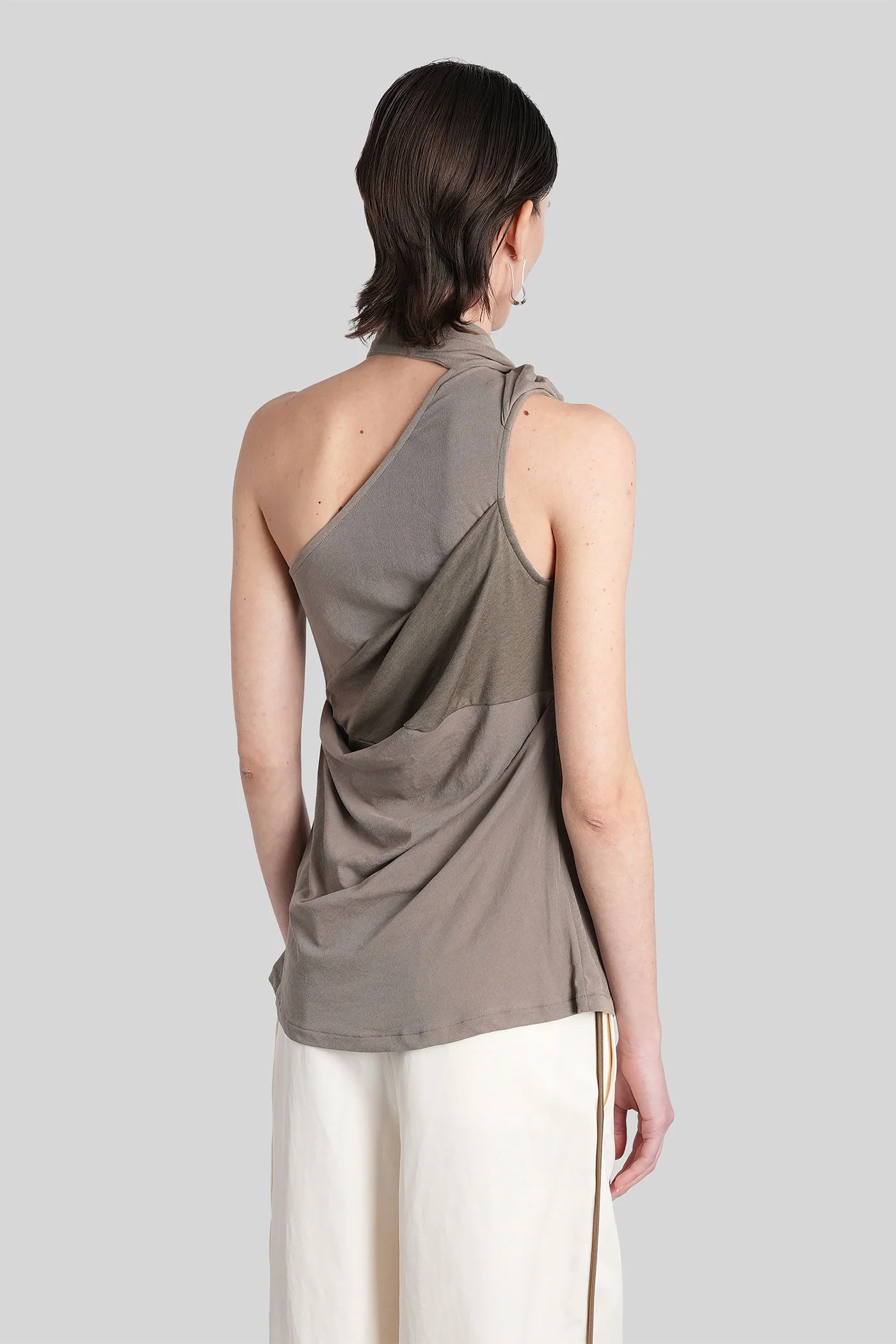 Topwear in grey cotton - Image 3