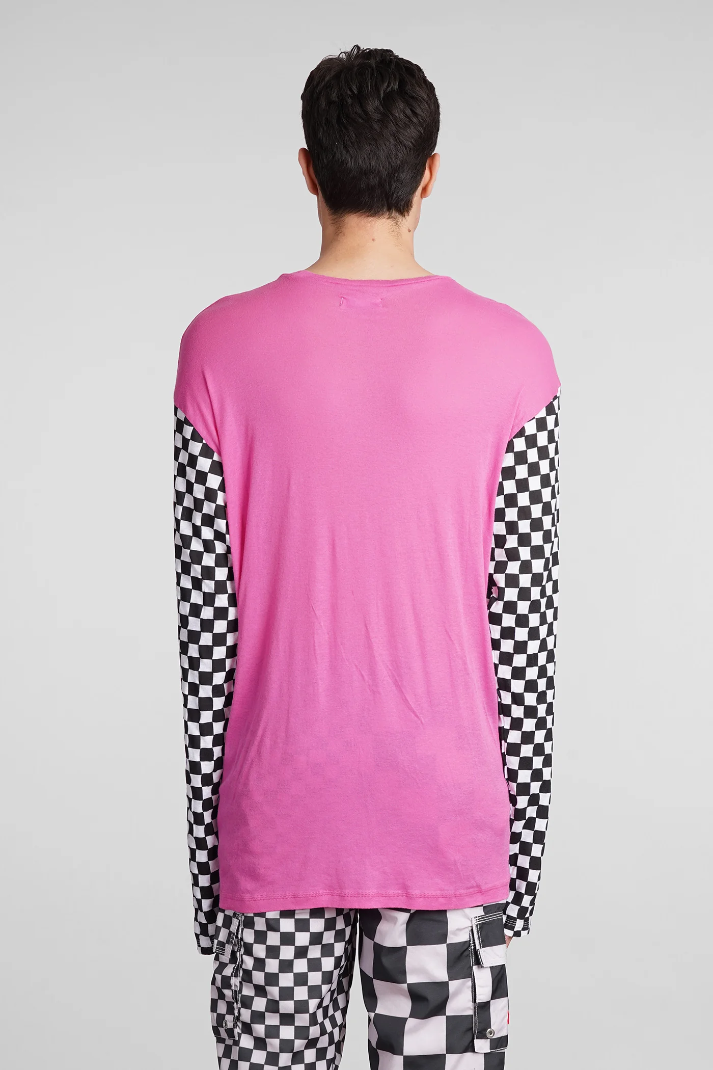 T-Shirt in fuxia cotton - Image 3