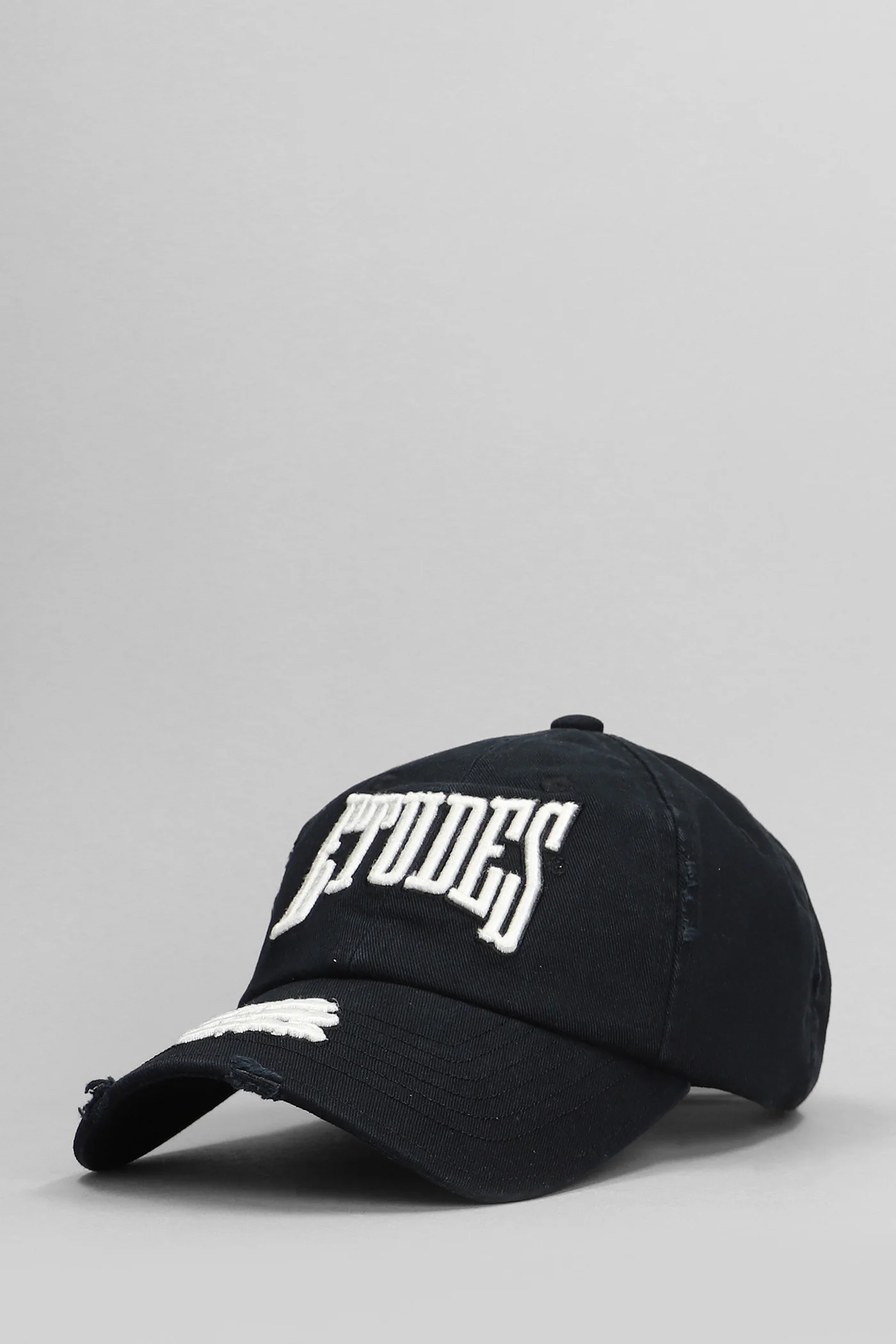 Hats in black cotton - Image 2
