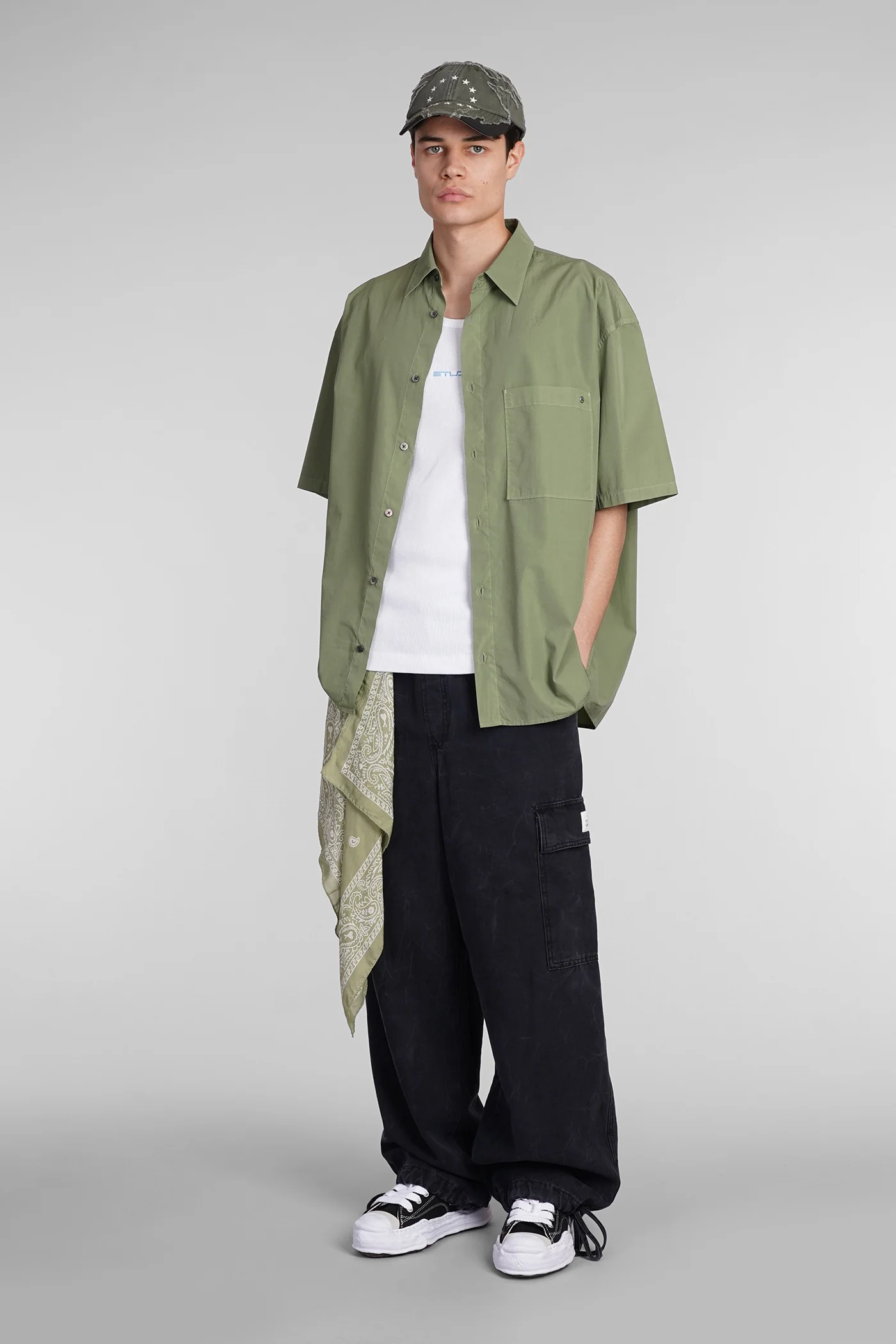 Pants in black cotton - Image 12