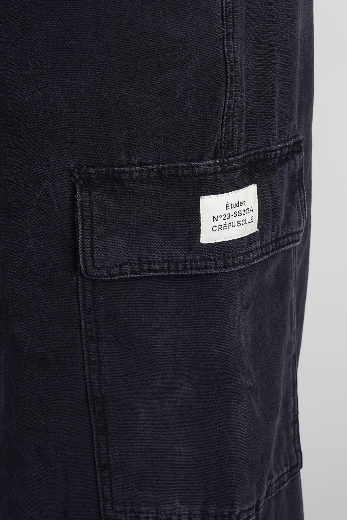 Pants in black cotton - Image 30