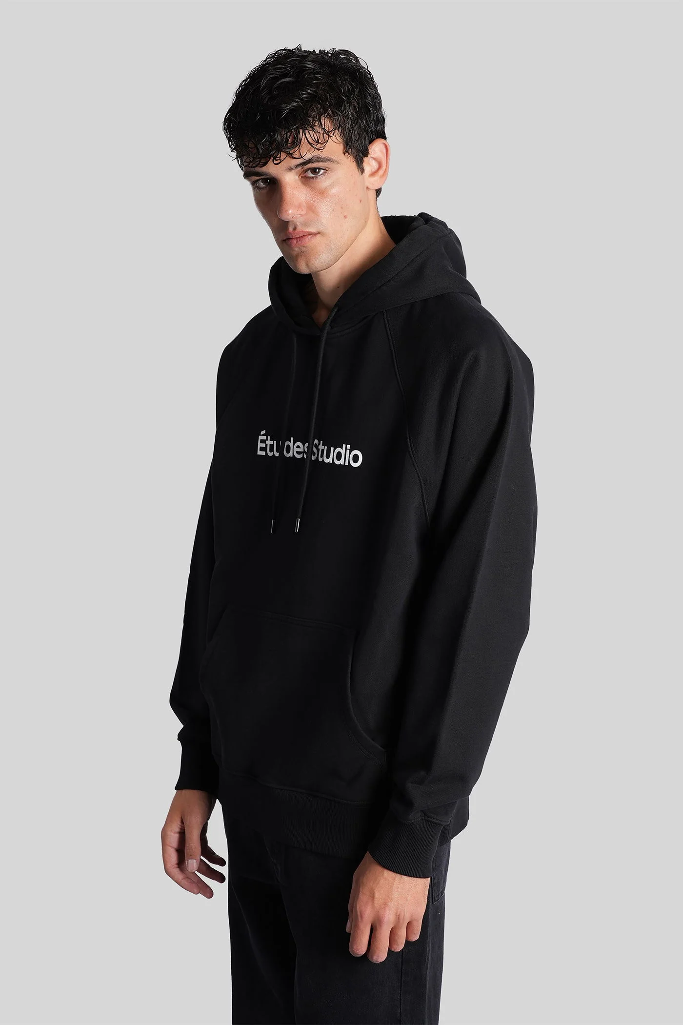Sweatshirt in black cotton - Image 4
