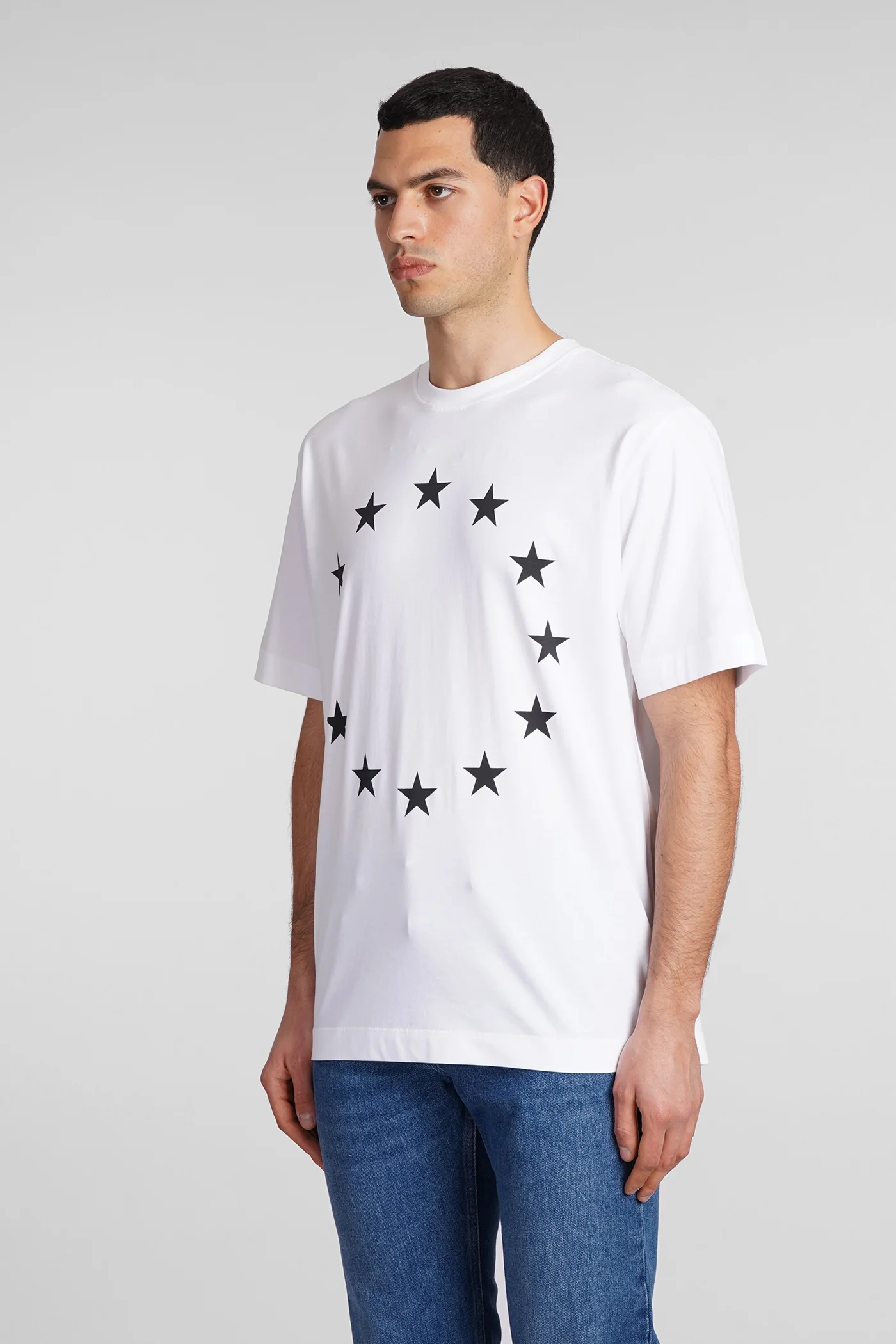 T-Shirt in white cotton - Image 4