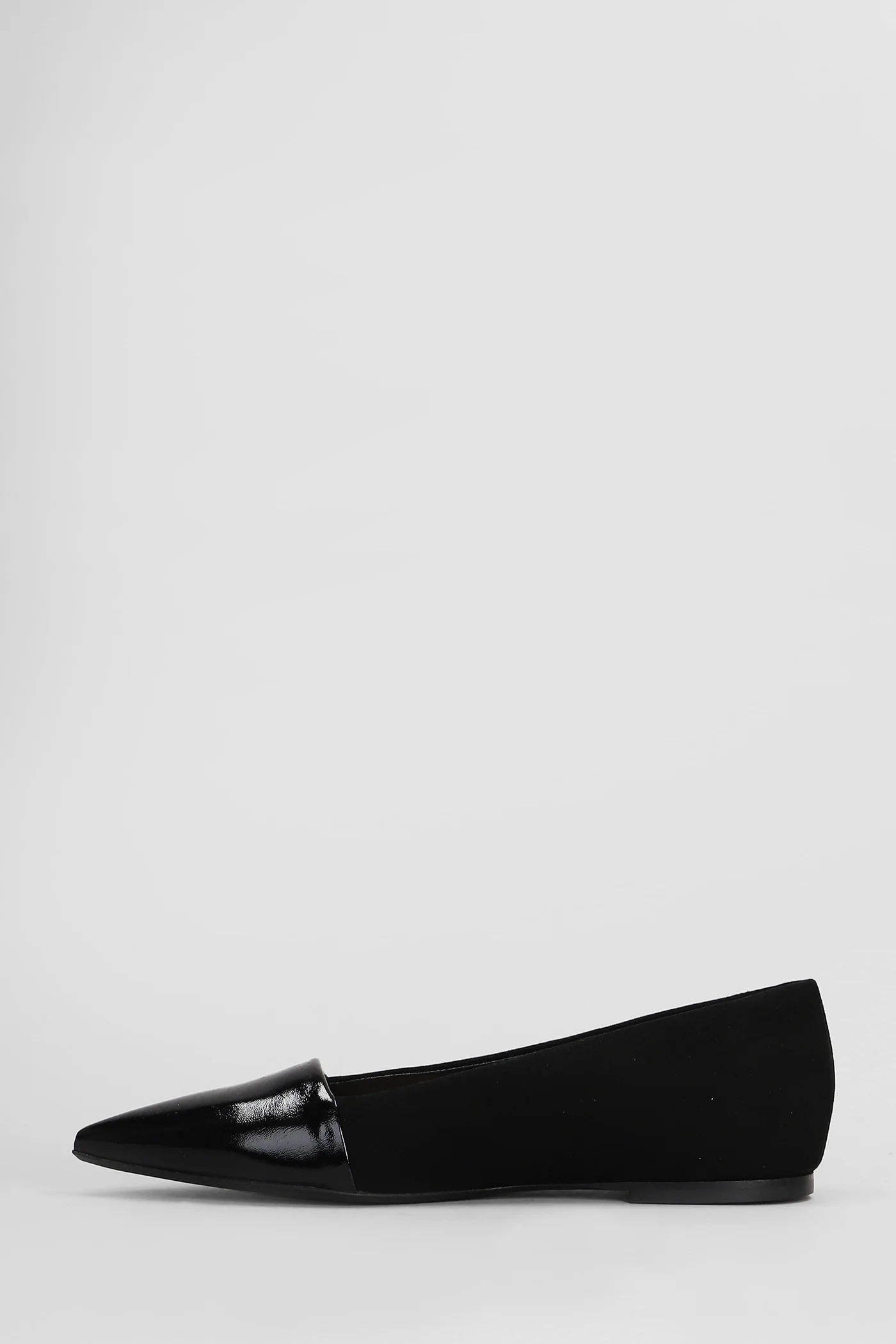 Ballet flats in black suede - Image 3