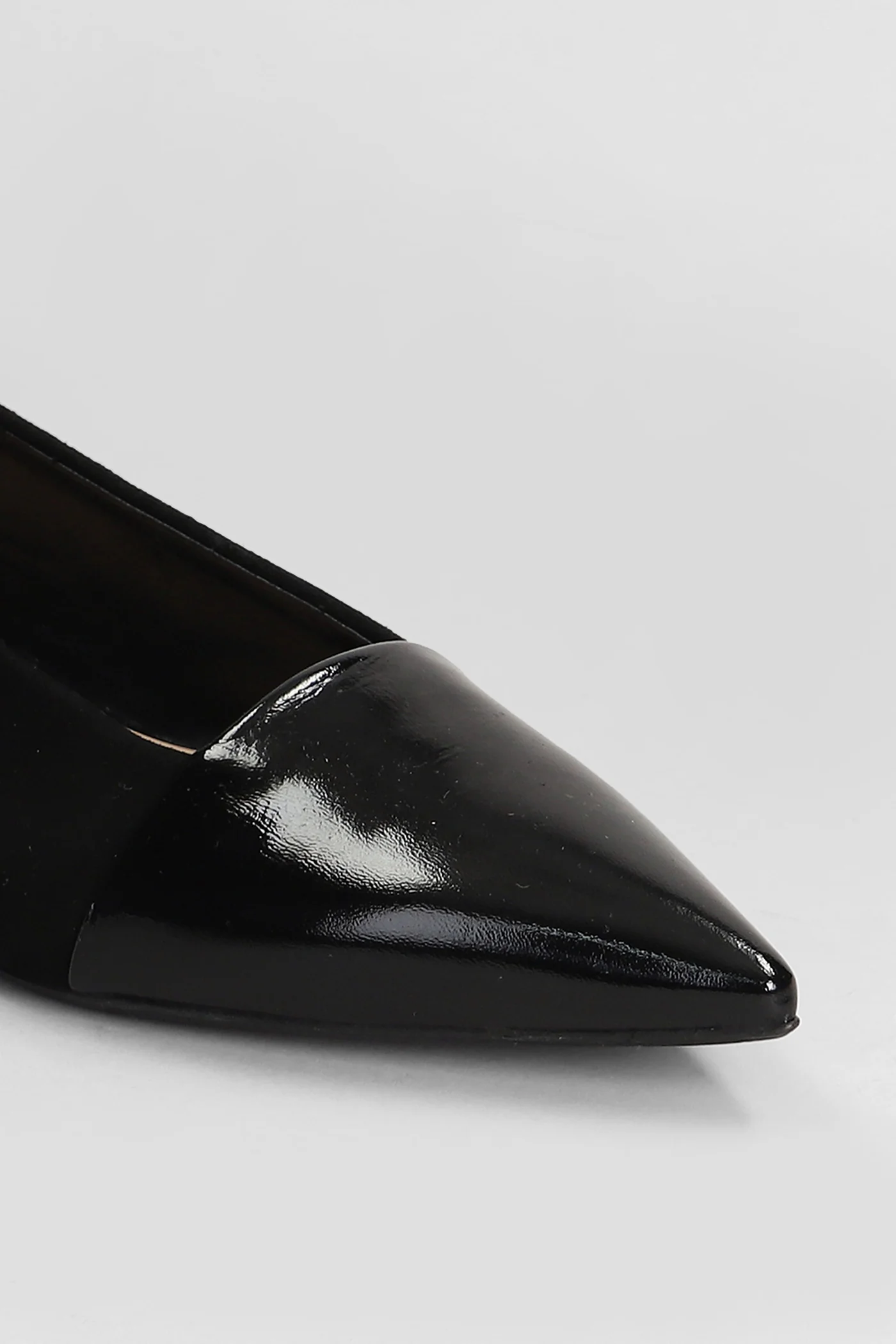 Ballet flats in black suede - Image 5