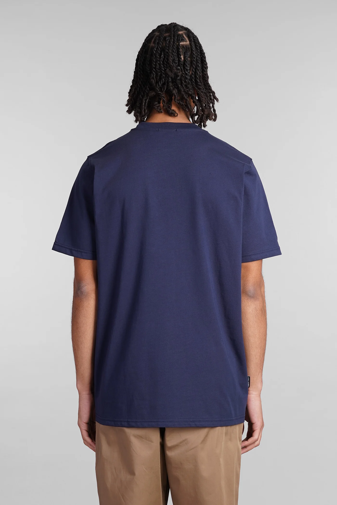 T-Shirt in blue cotton - Image 3