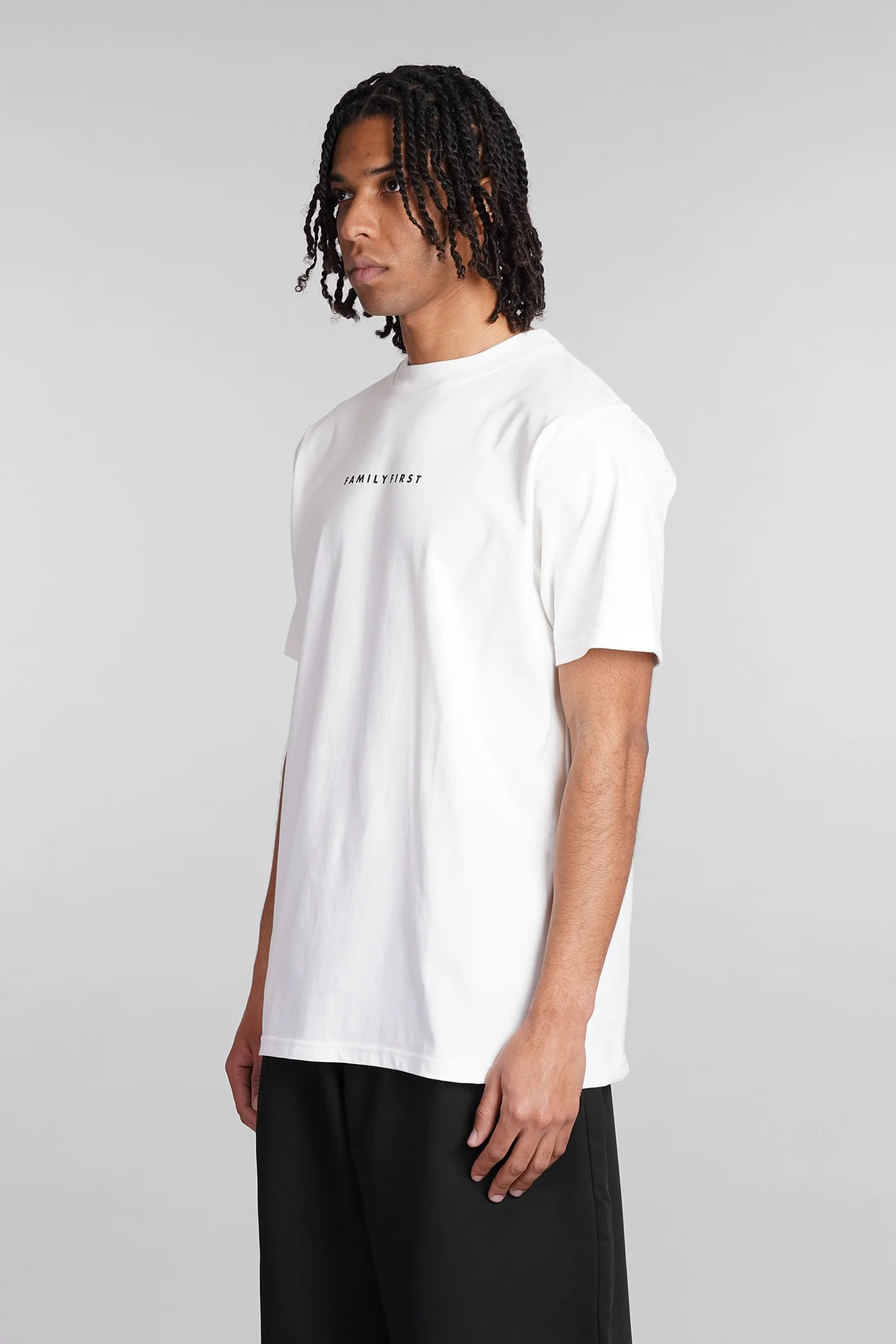 T-Shirt in white cotton - Image 4