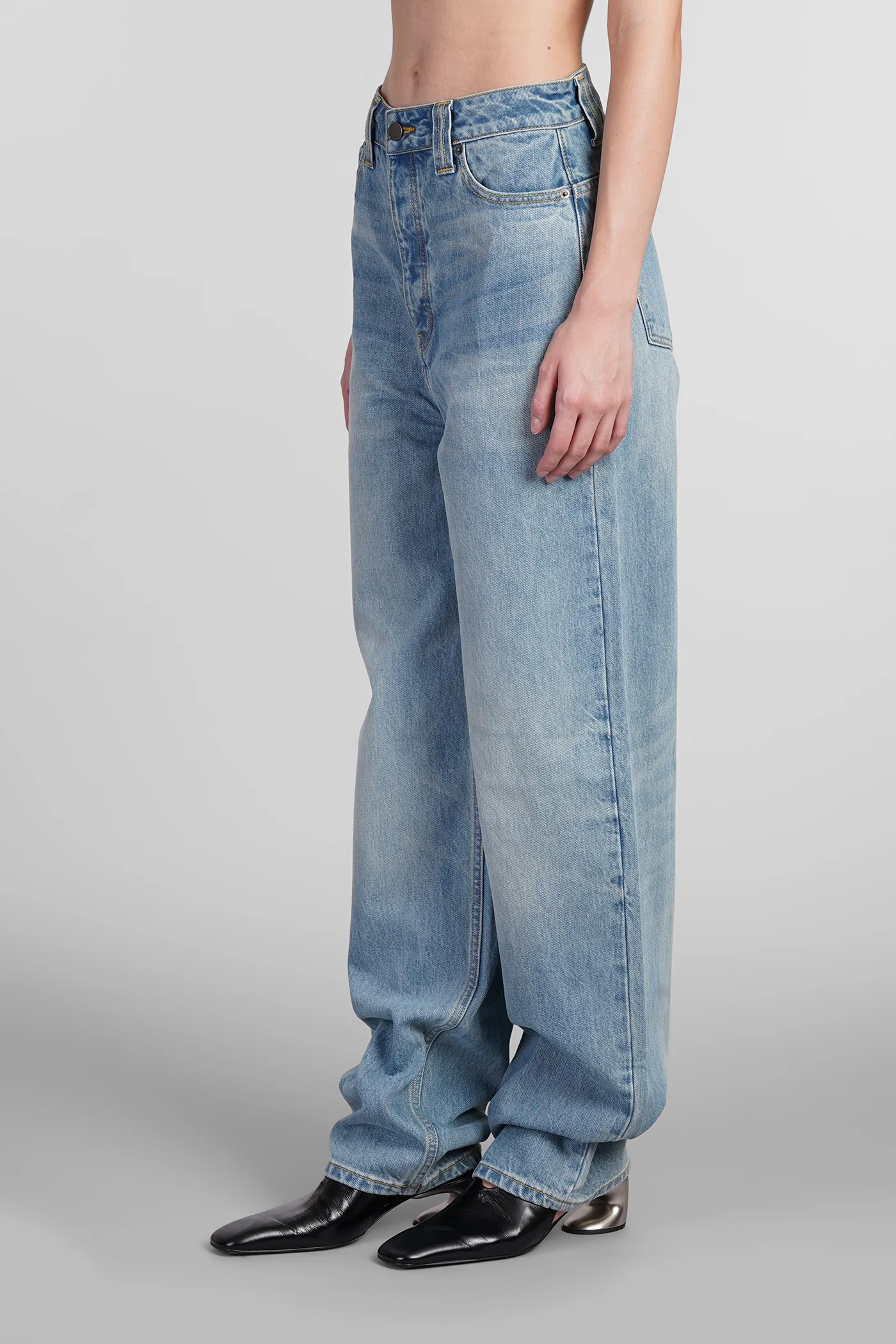 Jeans in blue cotton - Image 4