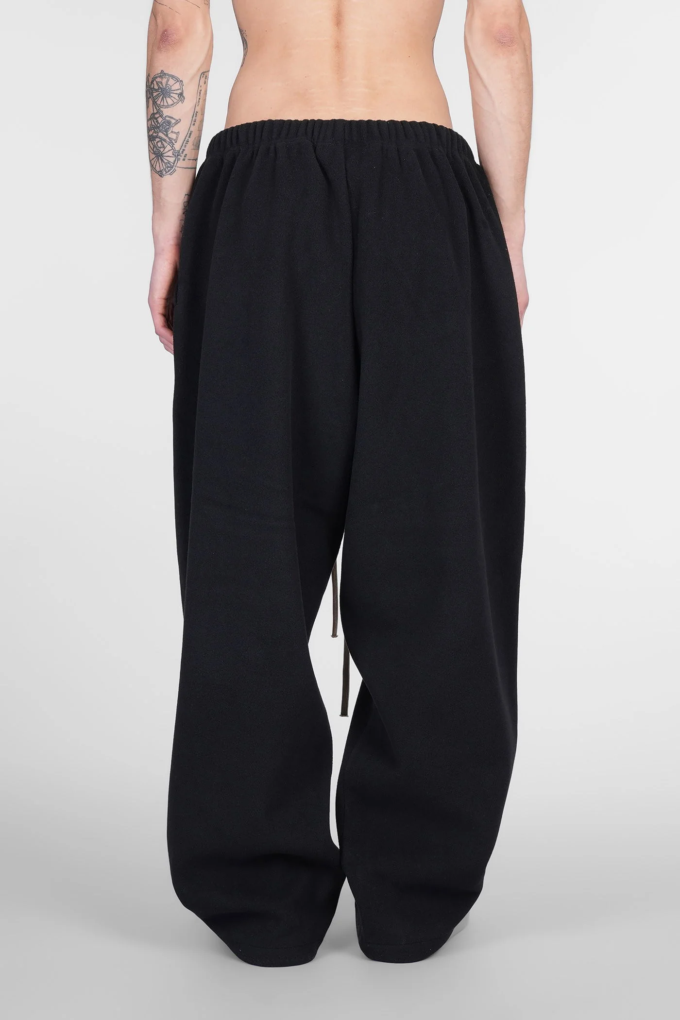Pants in black polyester - Image 3