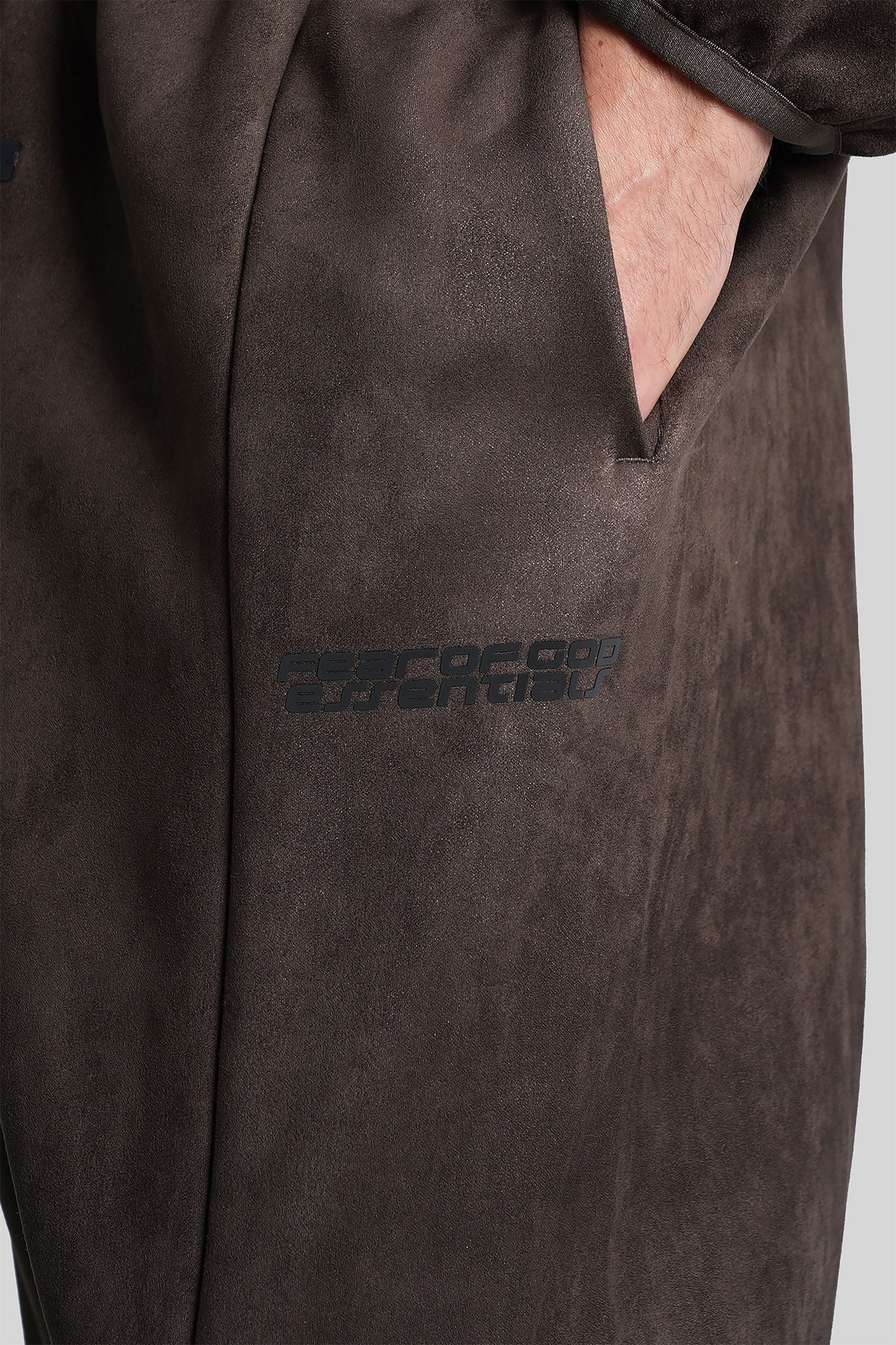 Pants in brown cotton - Image 5