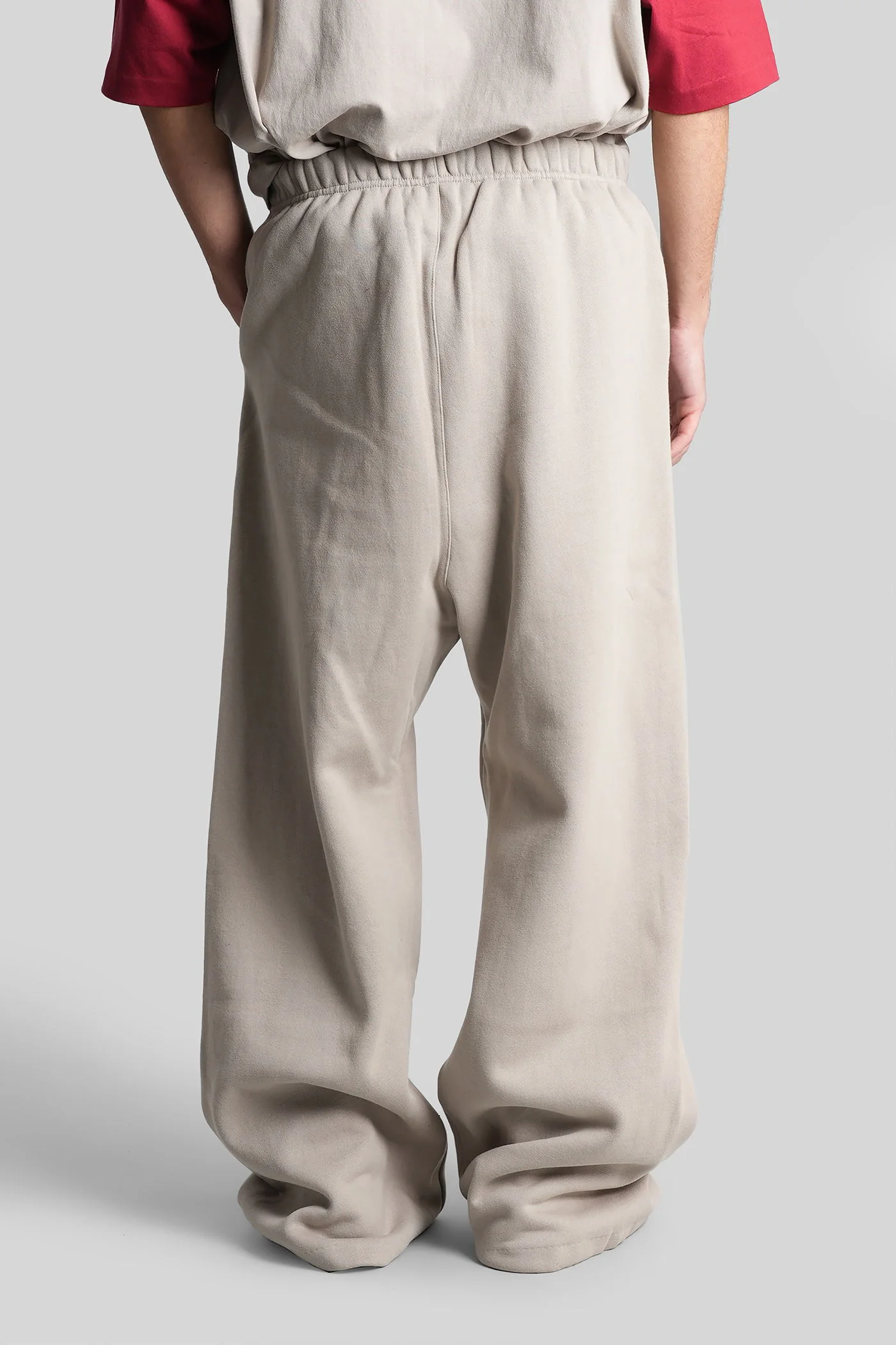 Pants in grey cotton - Image 3