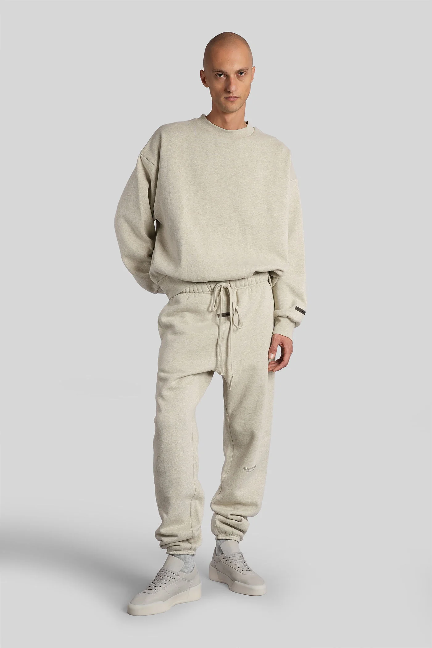 Pants in grey cotton - Image 2