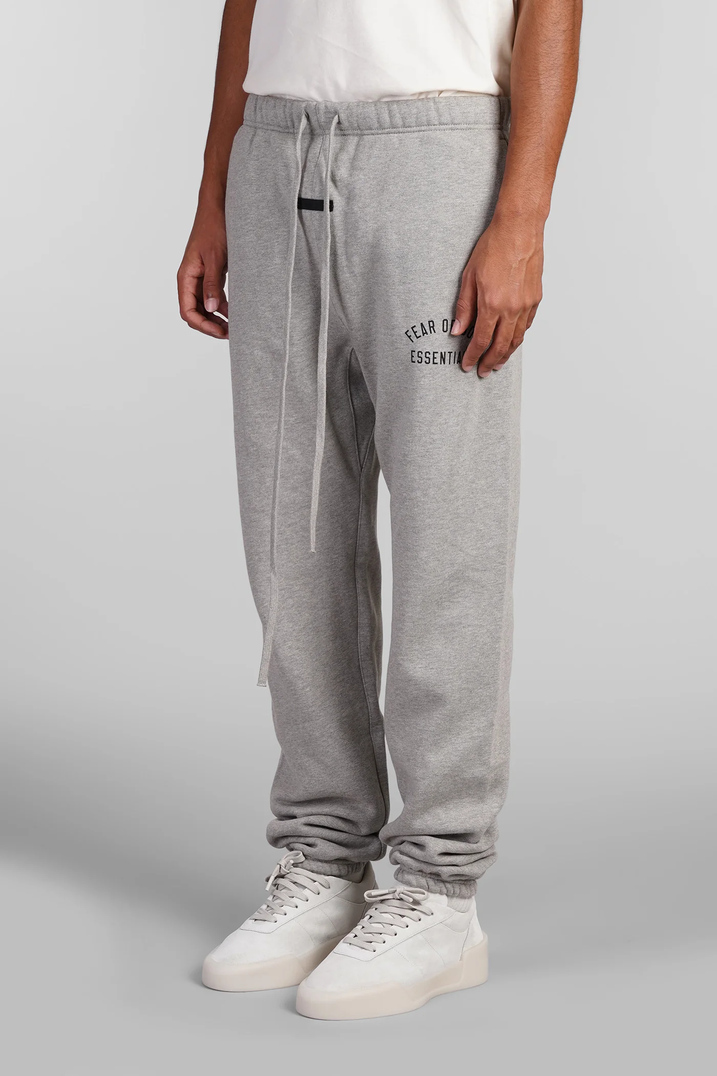 Pants in grey cotton - Image 4
