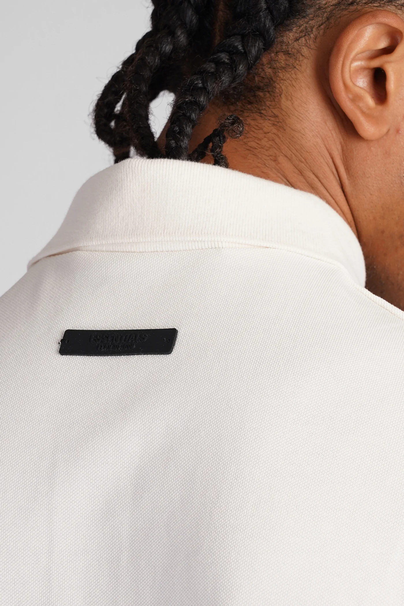 Polo in beige cotton - Image 5