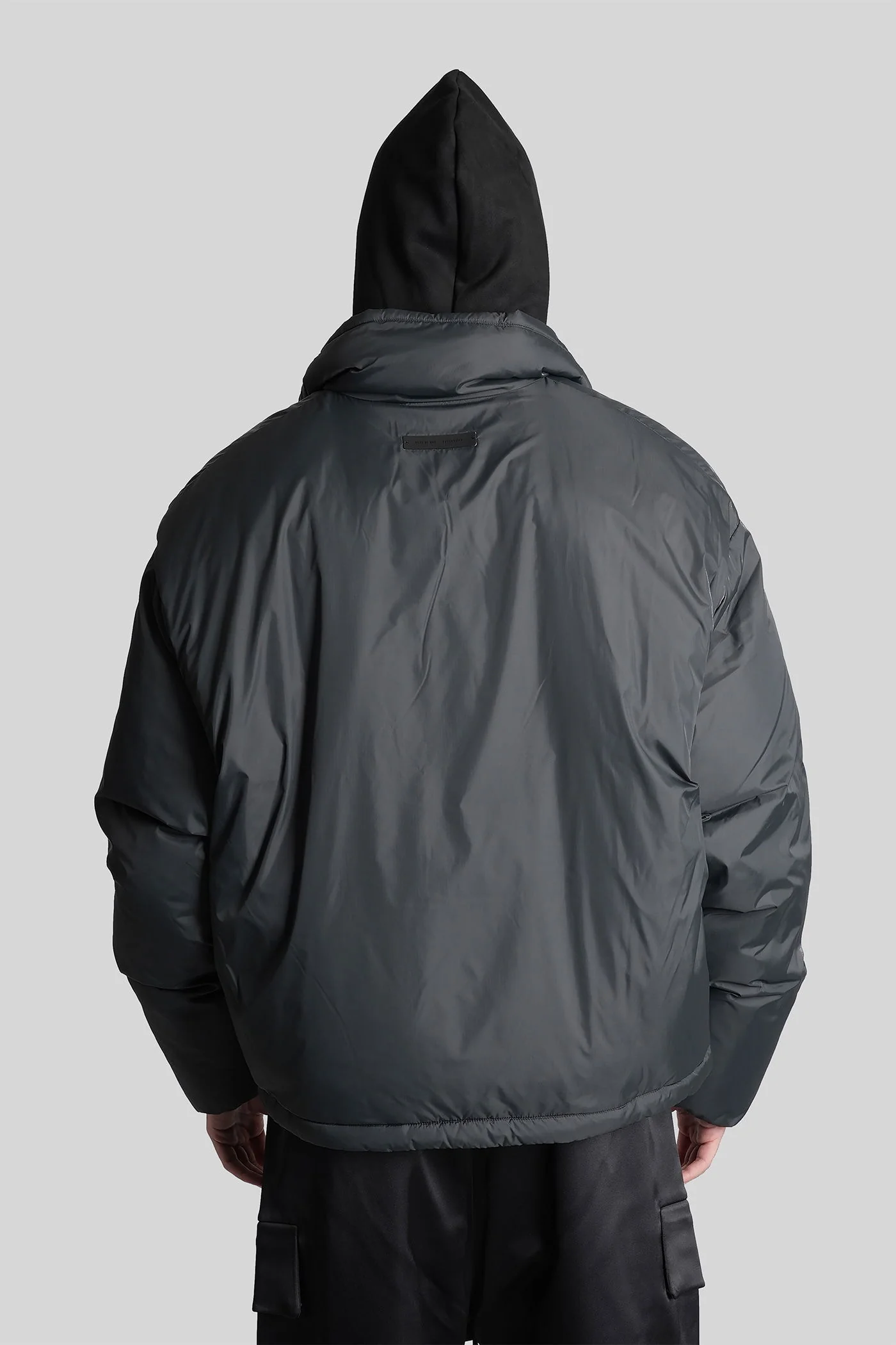 puffer in grey nylon - Image 3