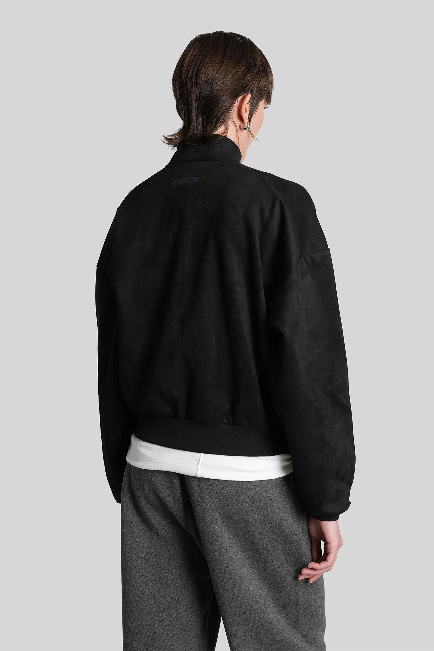Sweatshirt in black polyester - Image 23