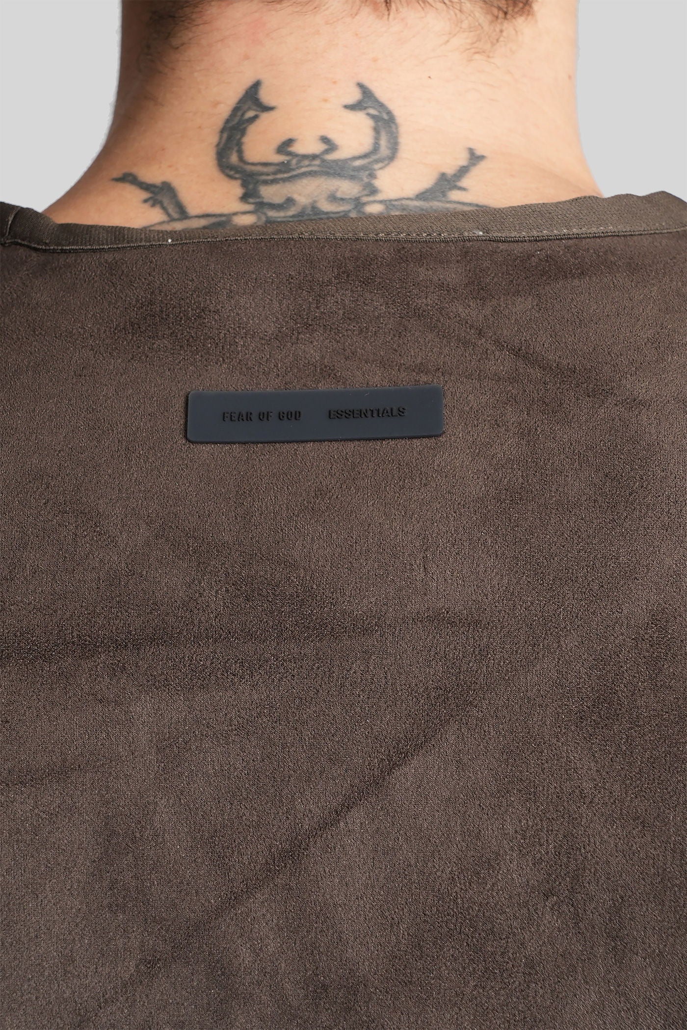 Sweatshirt in brown cotton - Image 5