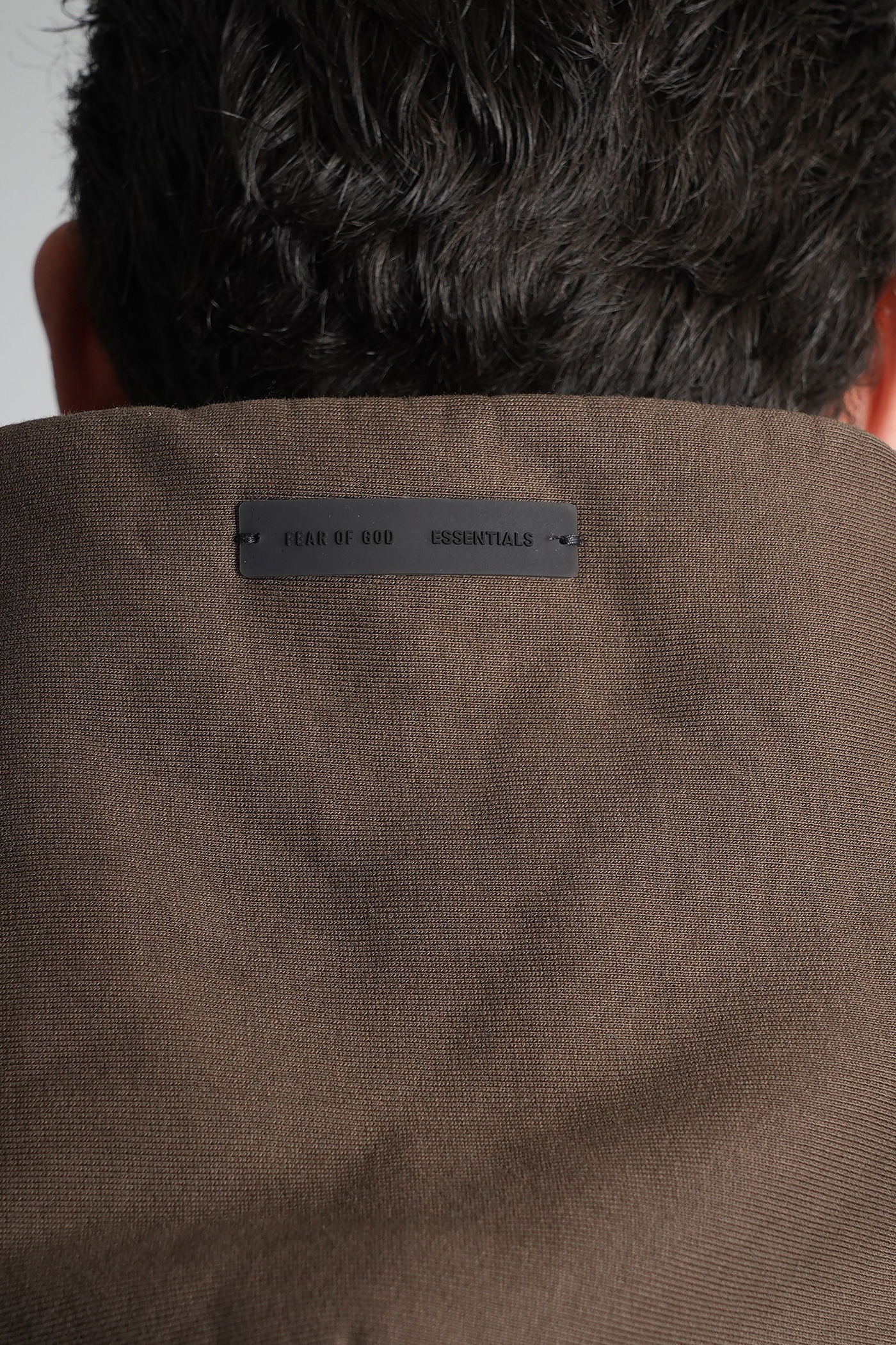 Sweatshirt in brown cotton - Image 5