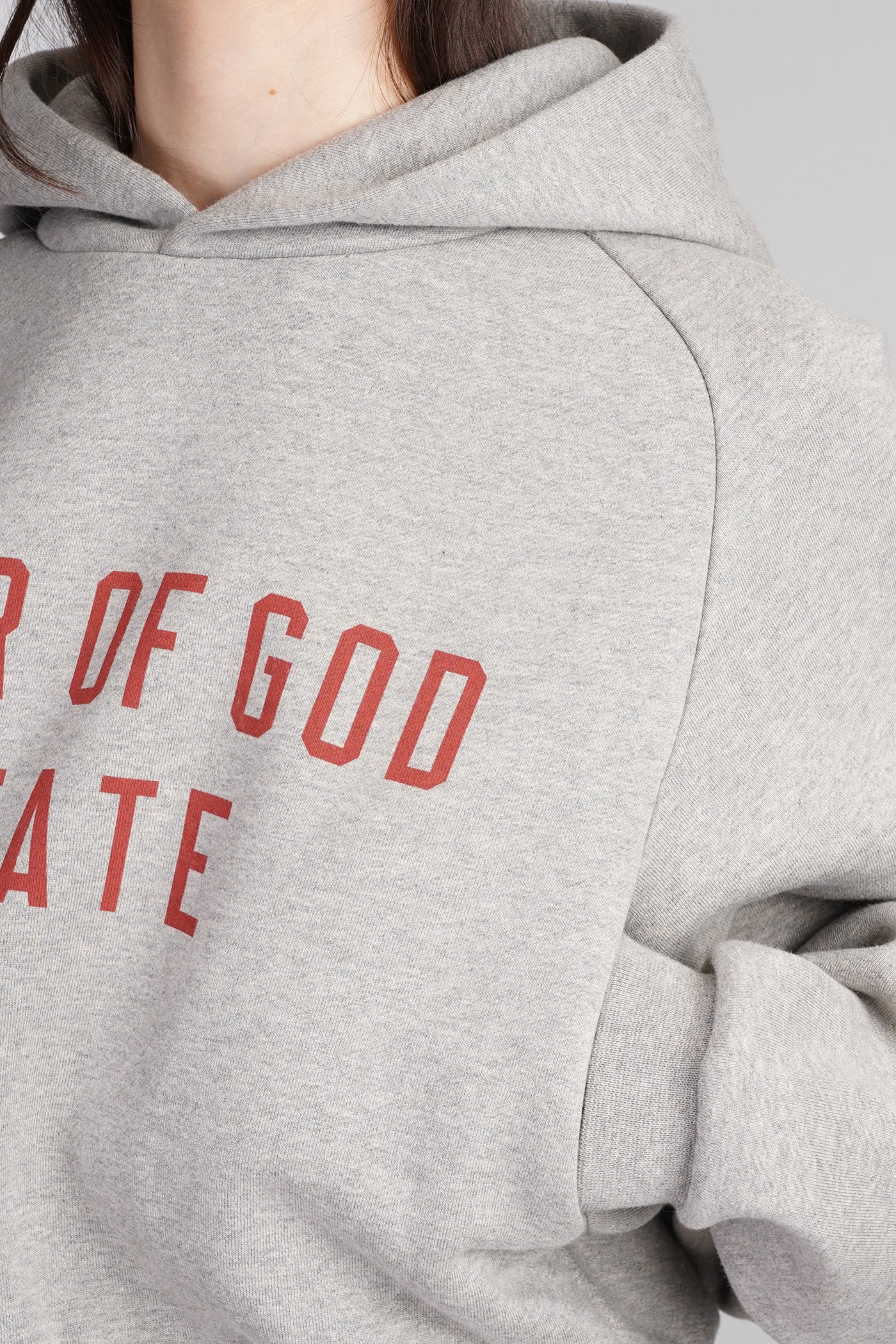 Sweatshirt in grey cotton - Image 5
