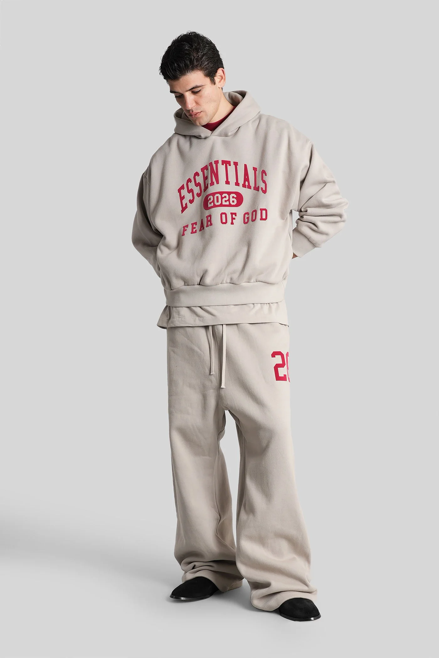 Sweatshirt in grey cotton - Image 2