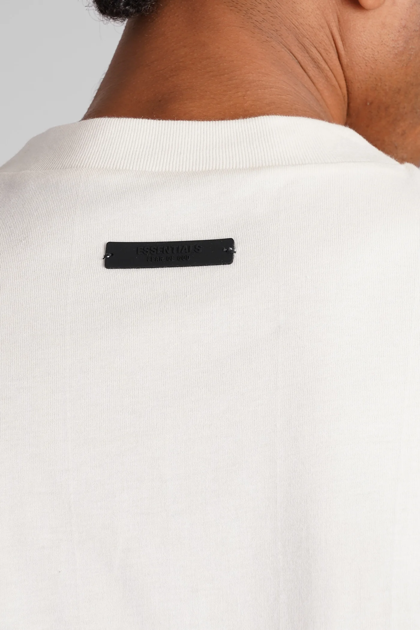 T-Shirt in beige cotton - Image 5