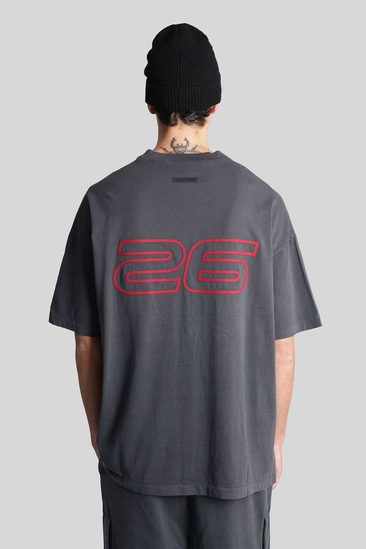 T-Shirt in grey cotton - Image 3