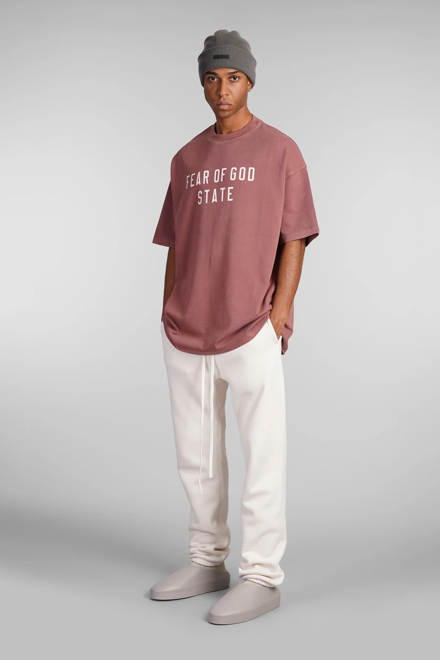 T-Shirt in rose-pink cotton - Image 2