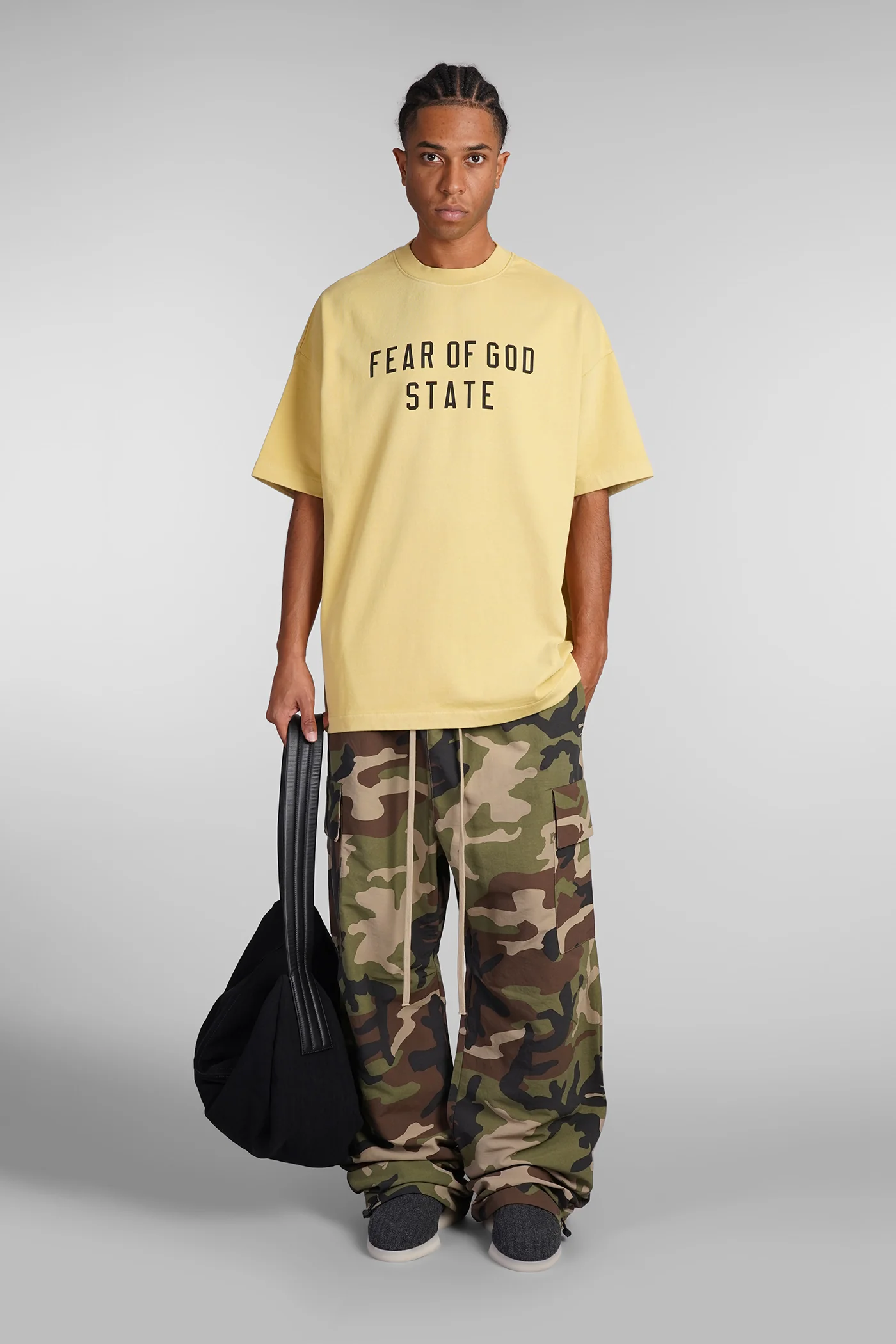 T-Shirt in yellow cotton - Image 2
