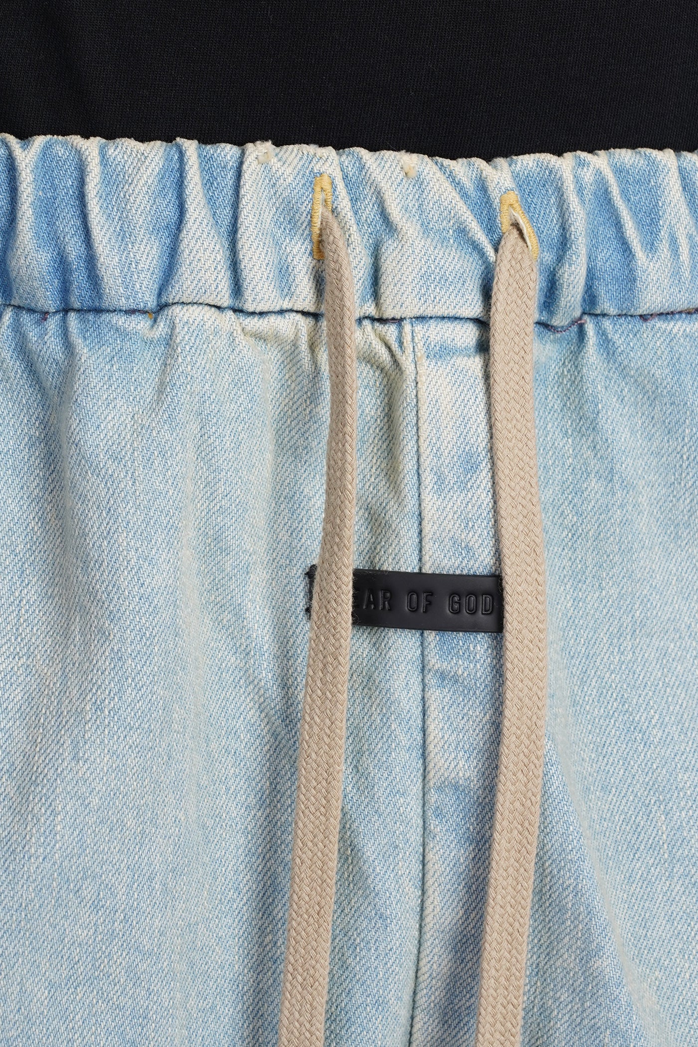 Jeans in cyan cotton - Image 5