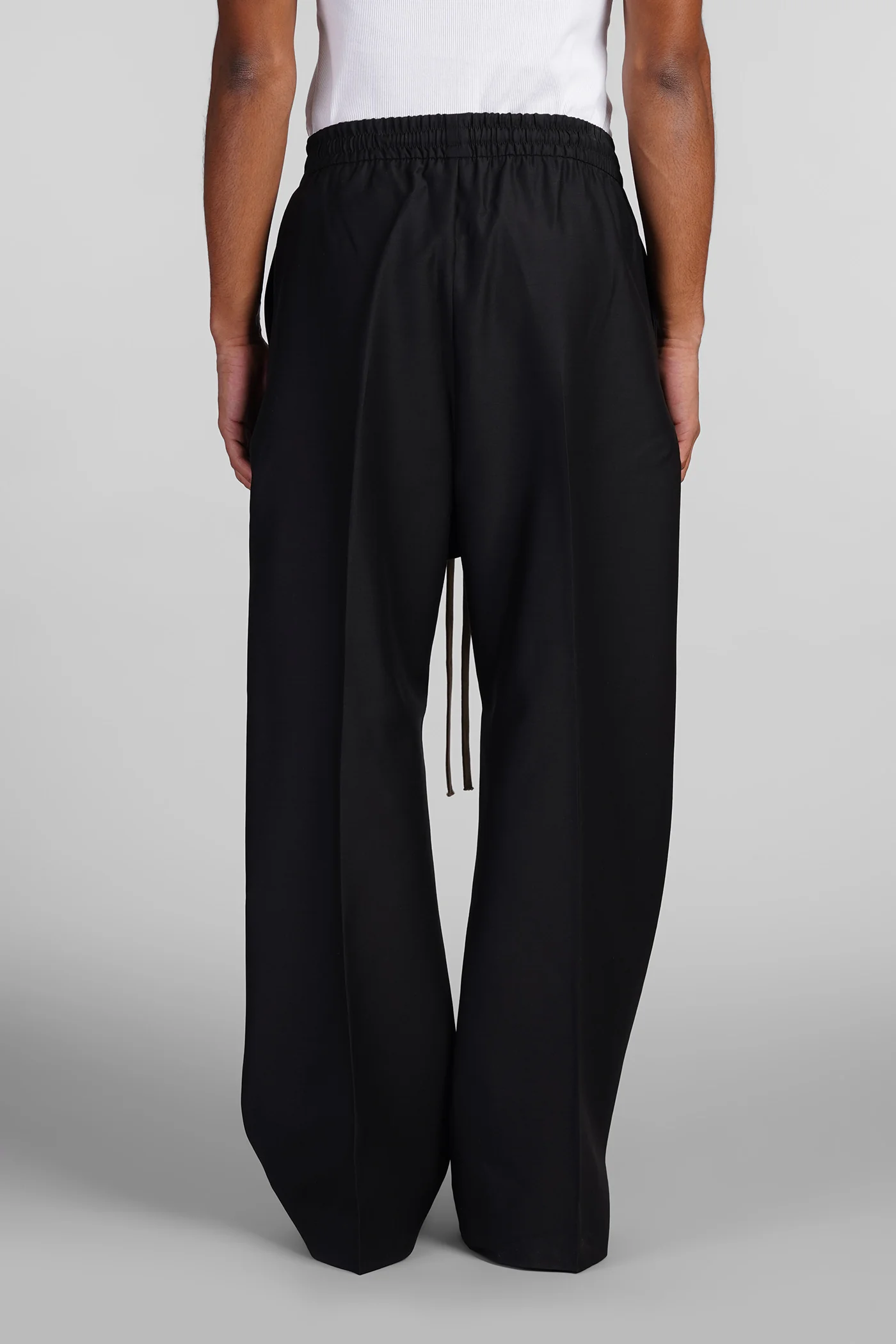 Pants in black wool - Image 3