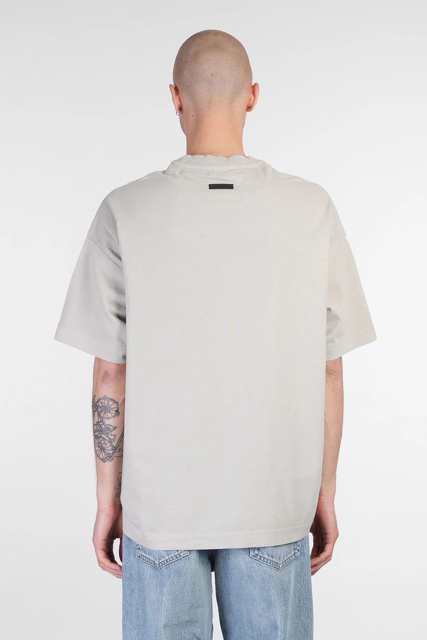 T-Shirt in grey cotton - Image 3