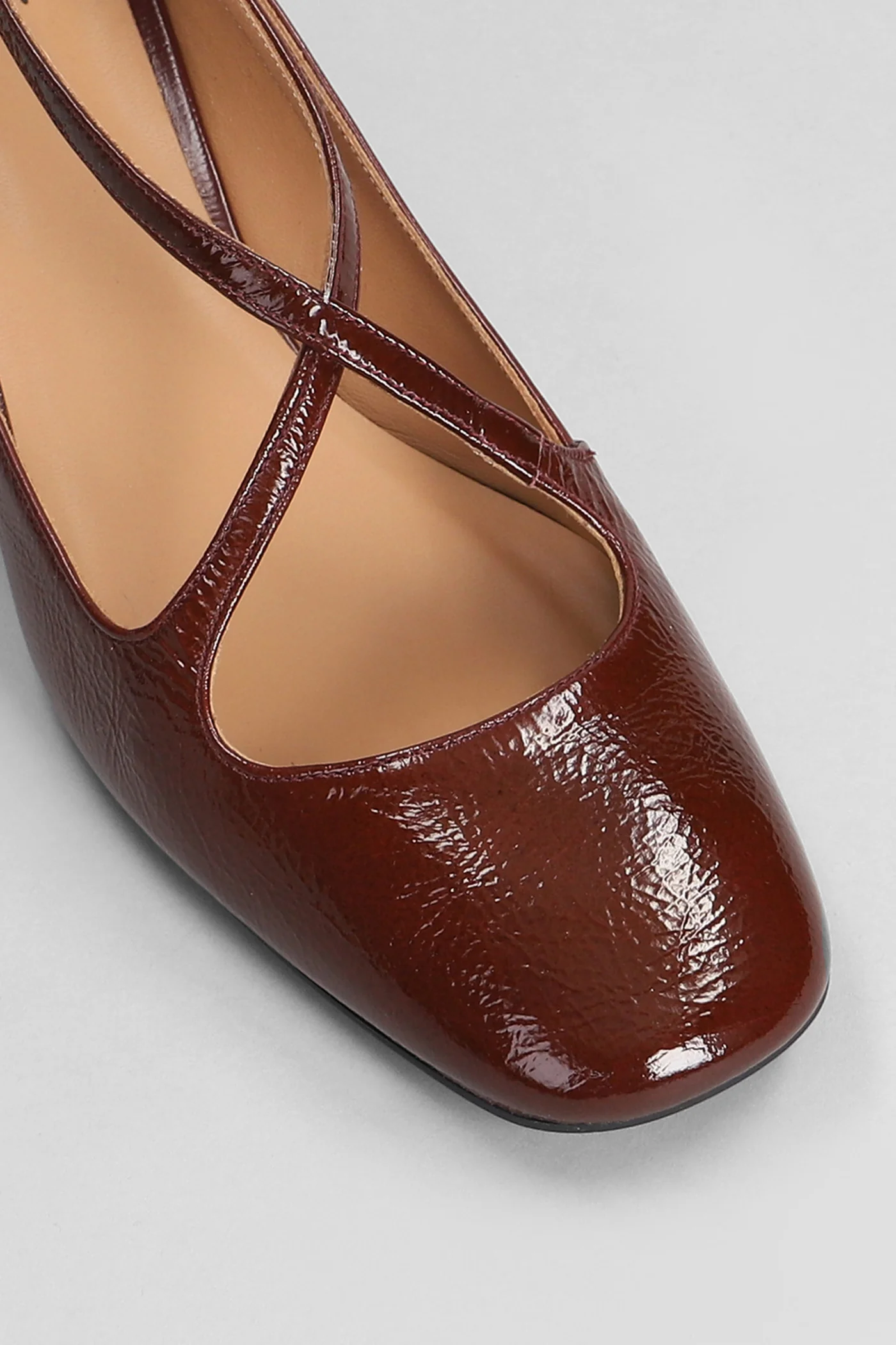 Actress Pumps in bordeaux leather - Image 5