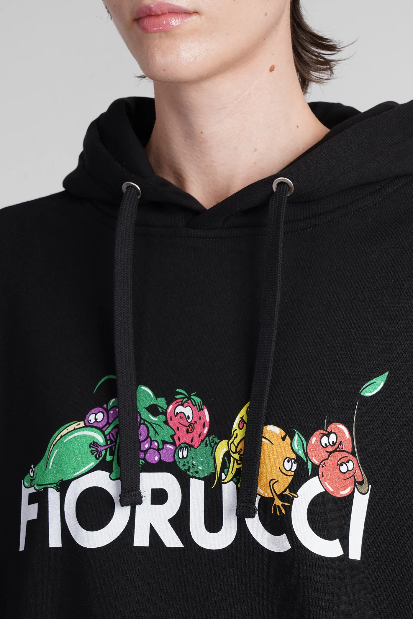 Sweatshirt in black cotton - Image 5