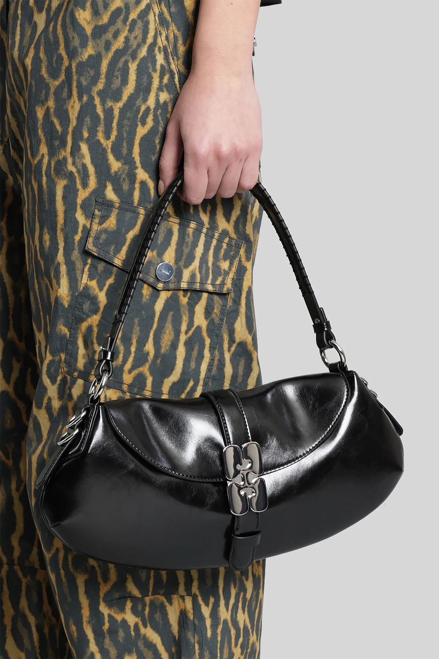 B kat box Shoulder bag in black leather - Image 2