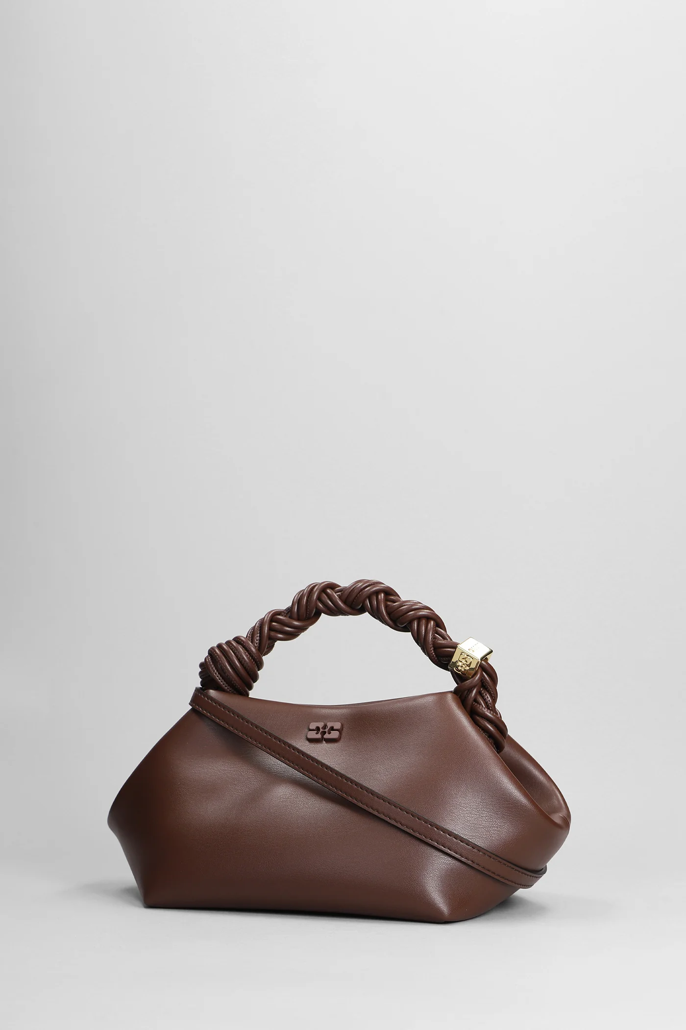 Bou bag small Hand bag in brown leather - Image 2