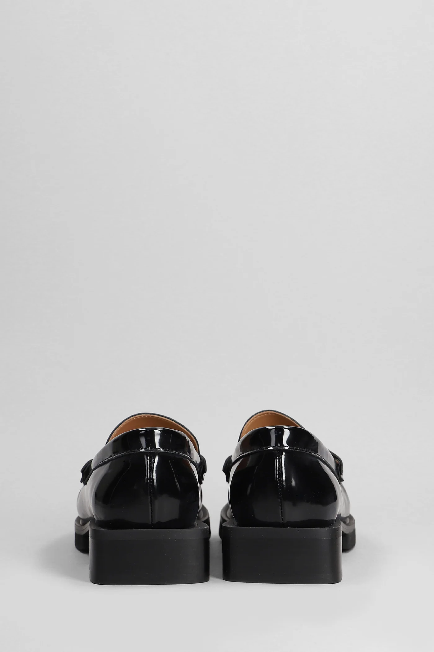 Loafers in black leather - Image 4