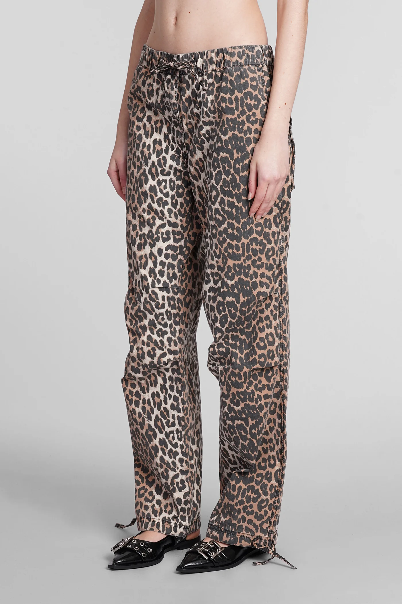 Pants in Animalier cotton - Image 4