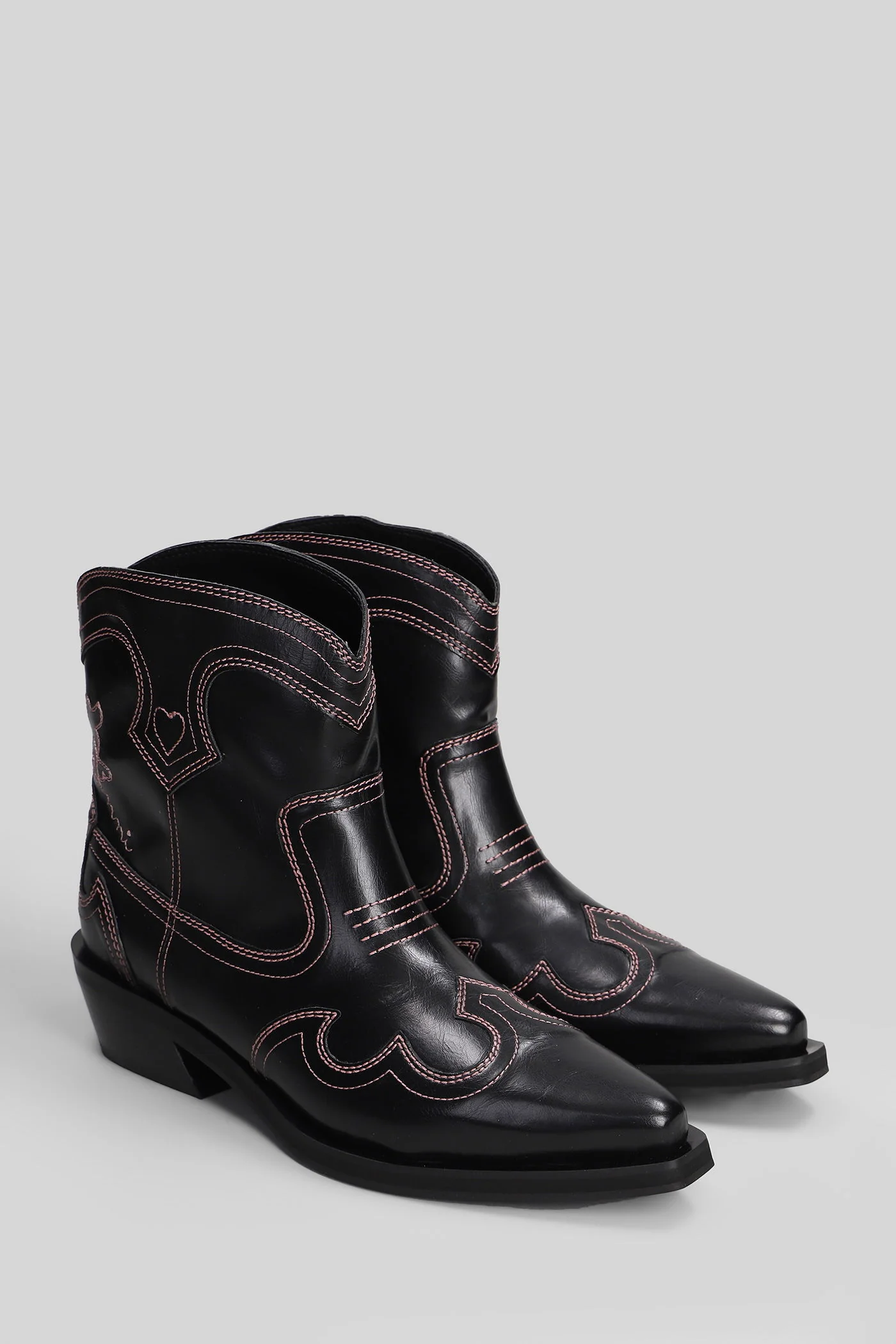 texan Ankle boots in black Polyuretan - Image 2