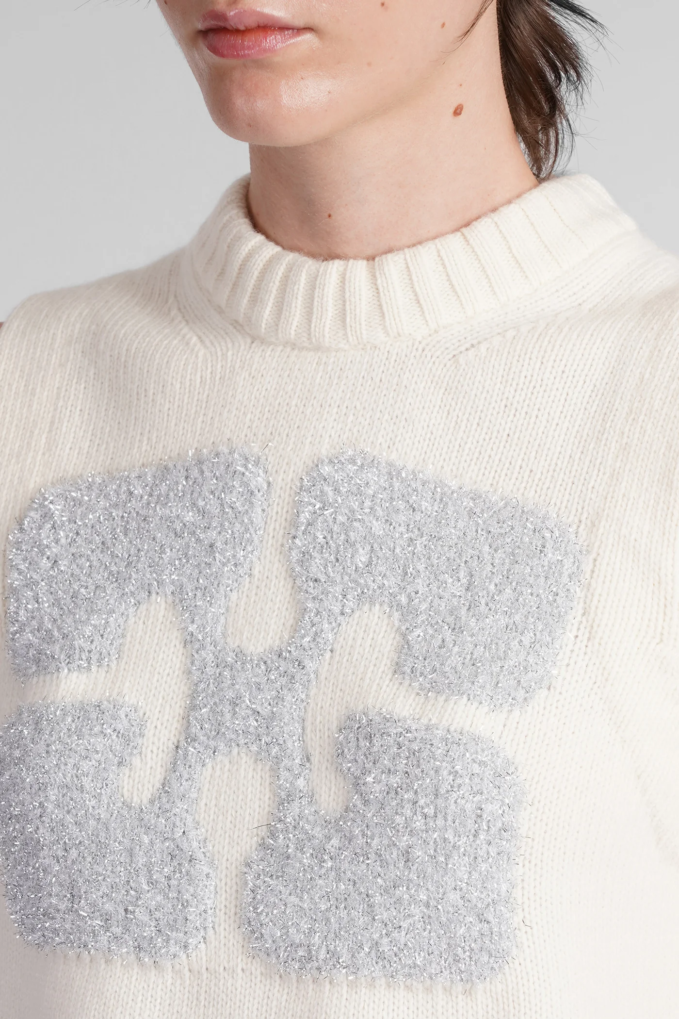 Vest in beige wool - Image 5