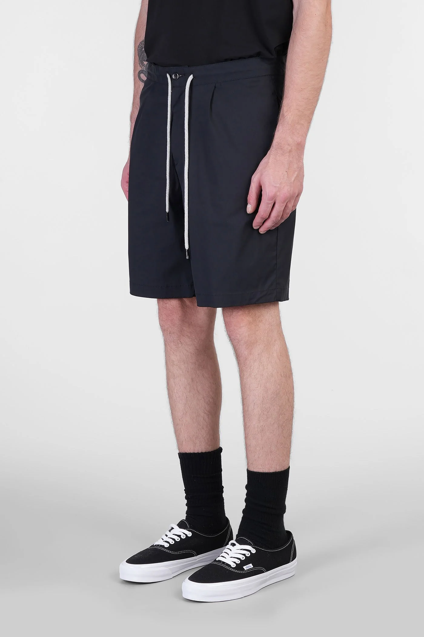 39qg Shorts in black cotton - Image 4