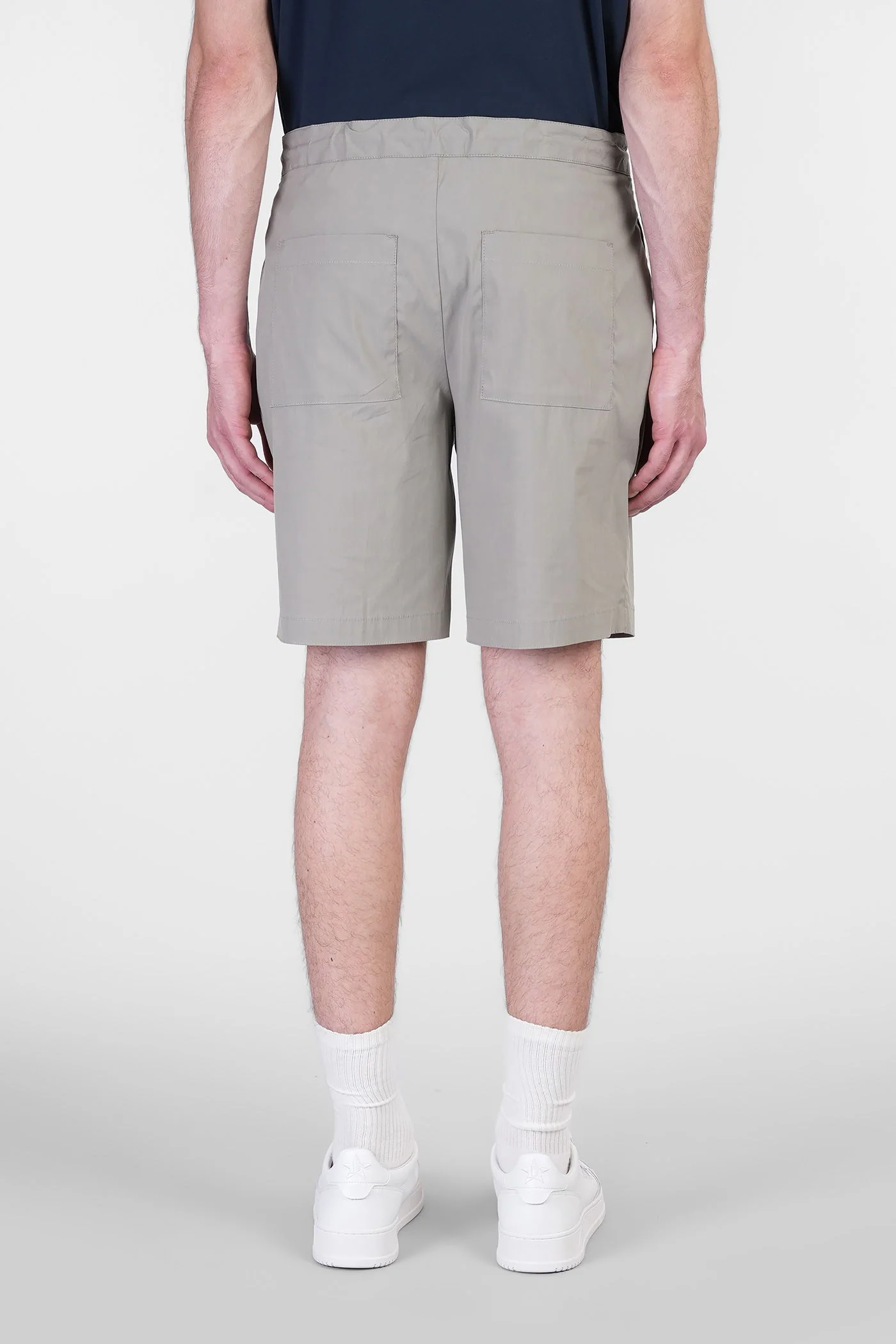 39qg Shorts in green cotton - Image 3