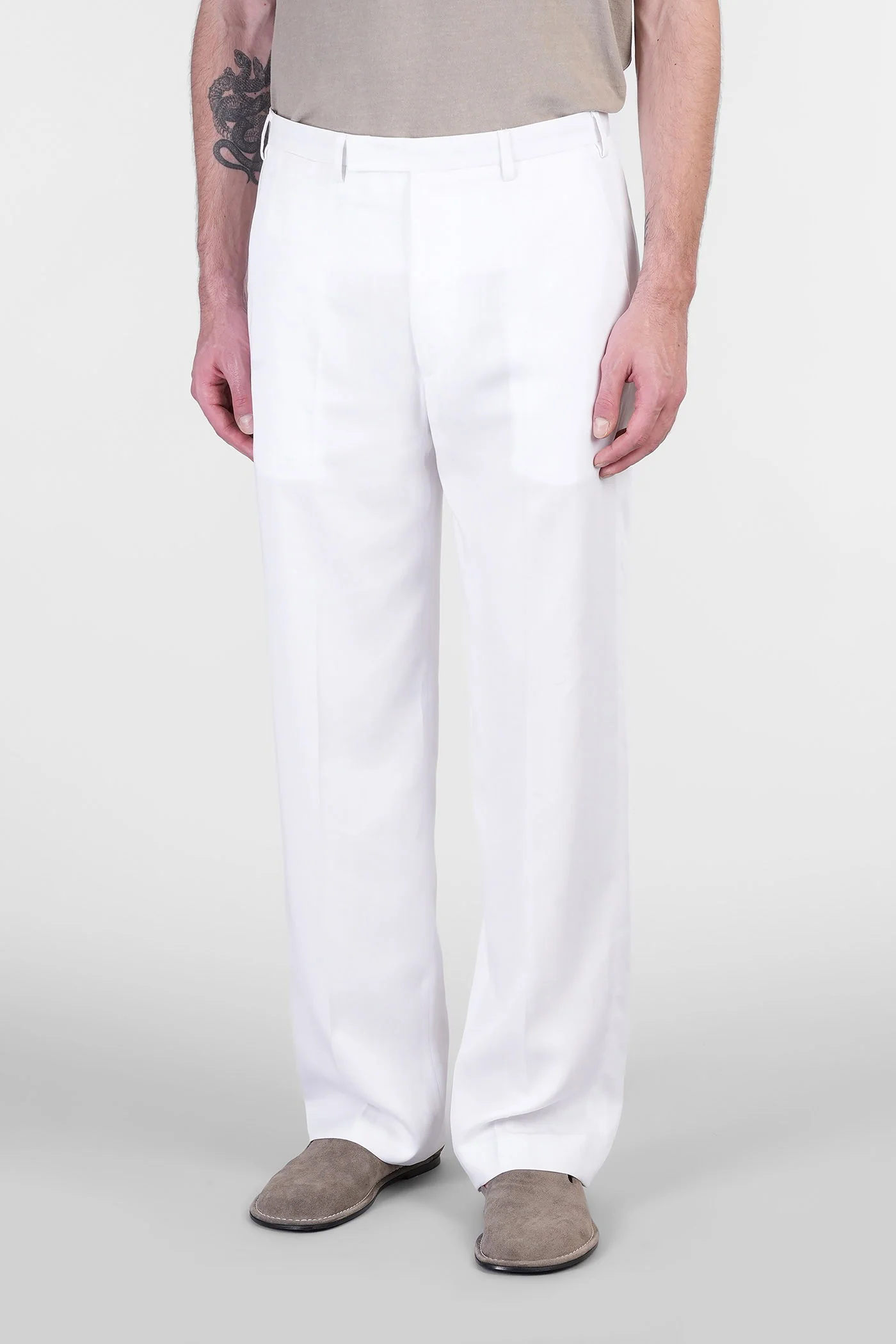 3ong Pants in white Cly