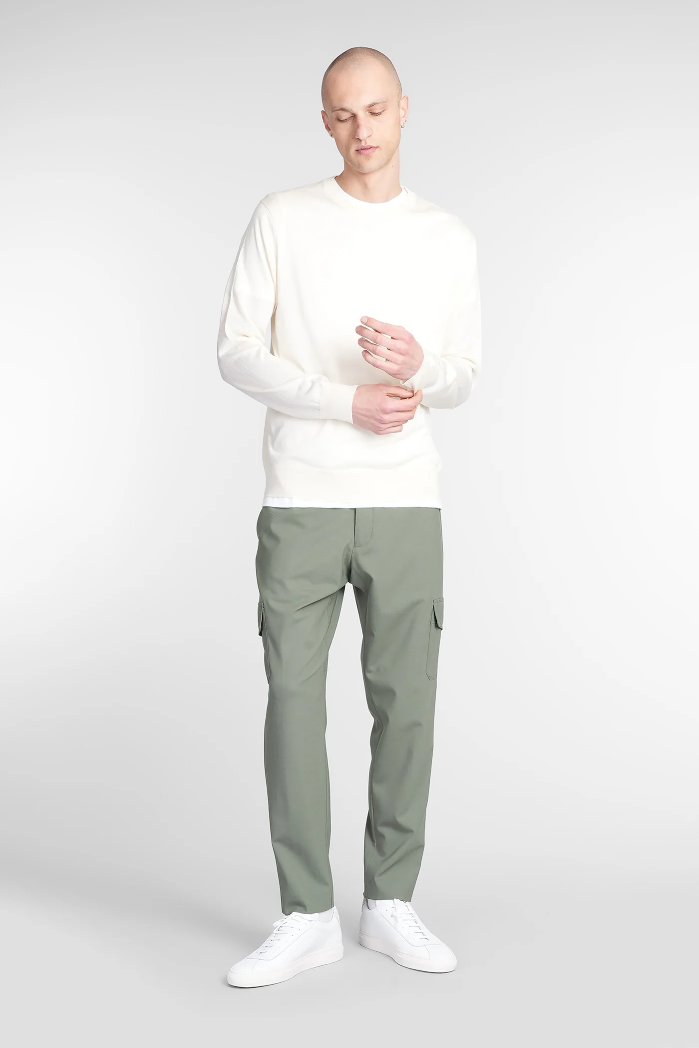 3rcg Pants in green wool - Image 2